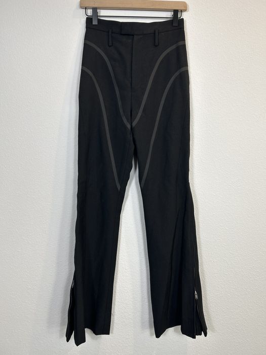 Christian Dada Taped Seam Zipper Trousers | Grailed