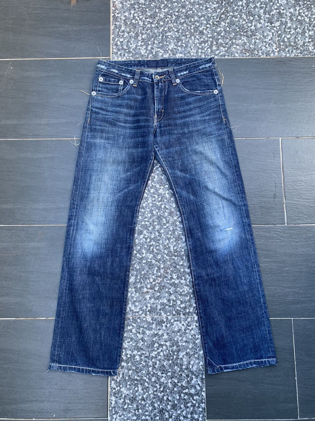Custom Japanese Distressed Denim
