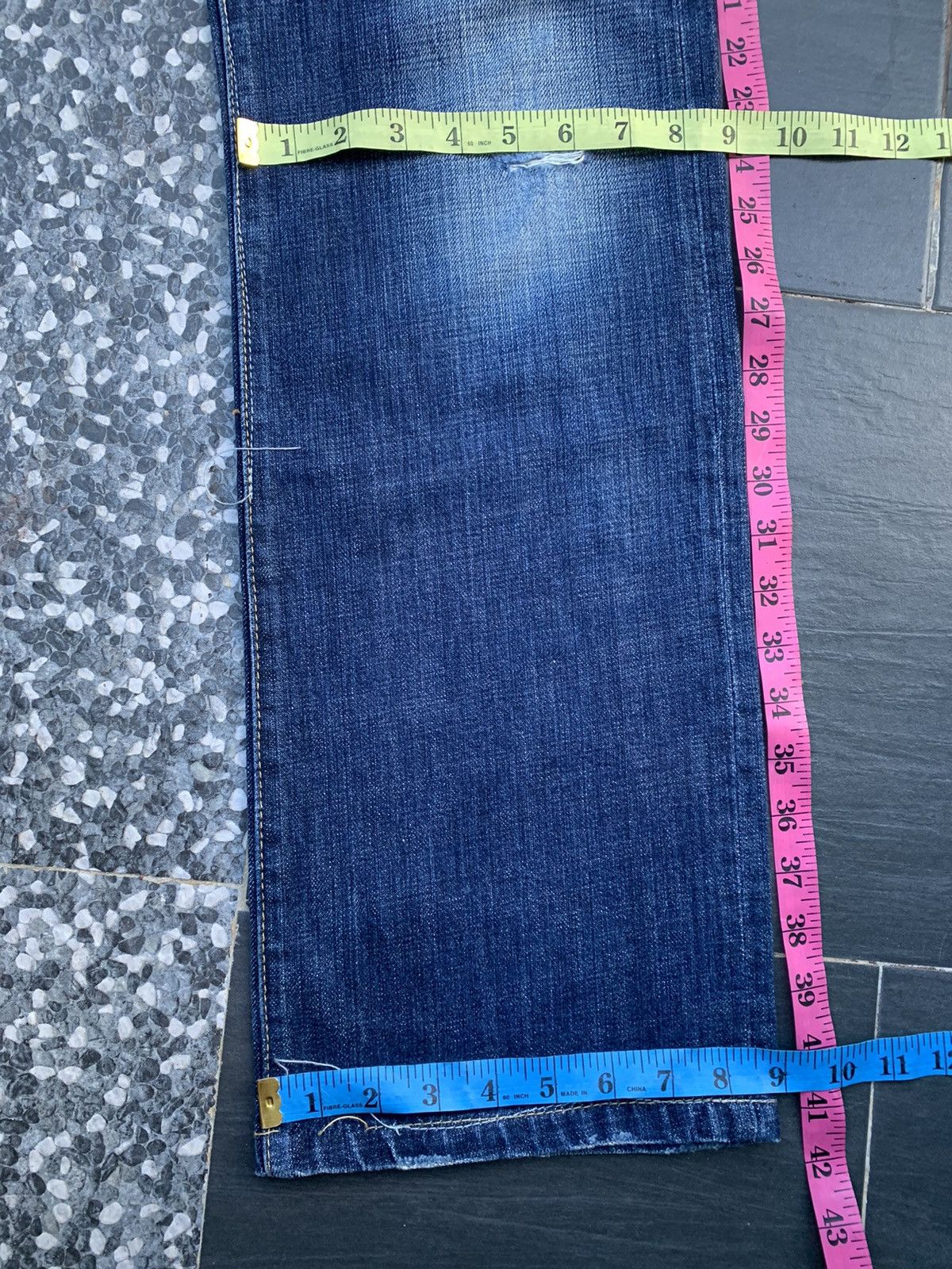 Custom Japanese Distressed Denim
