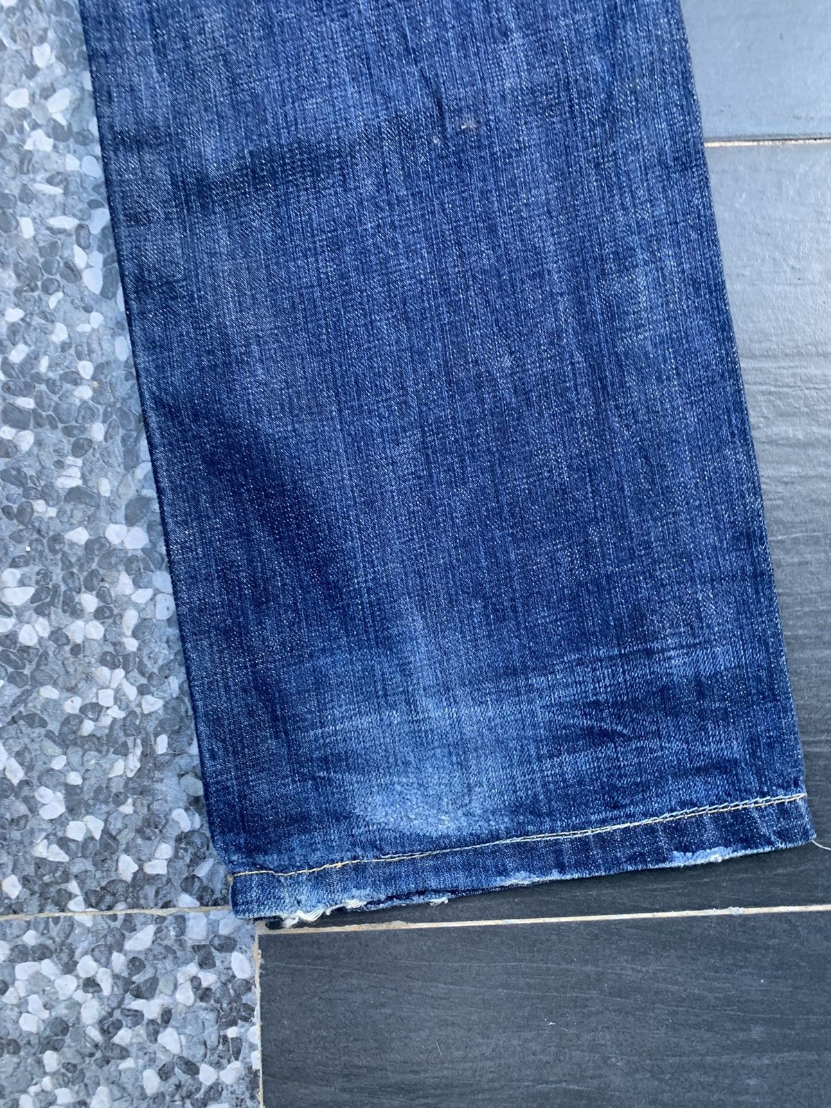Custom Japanese Distressed Denim