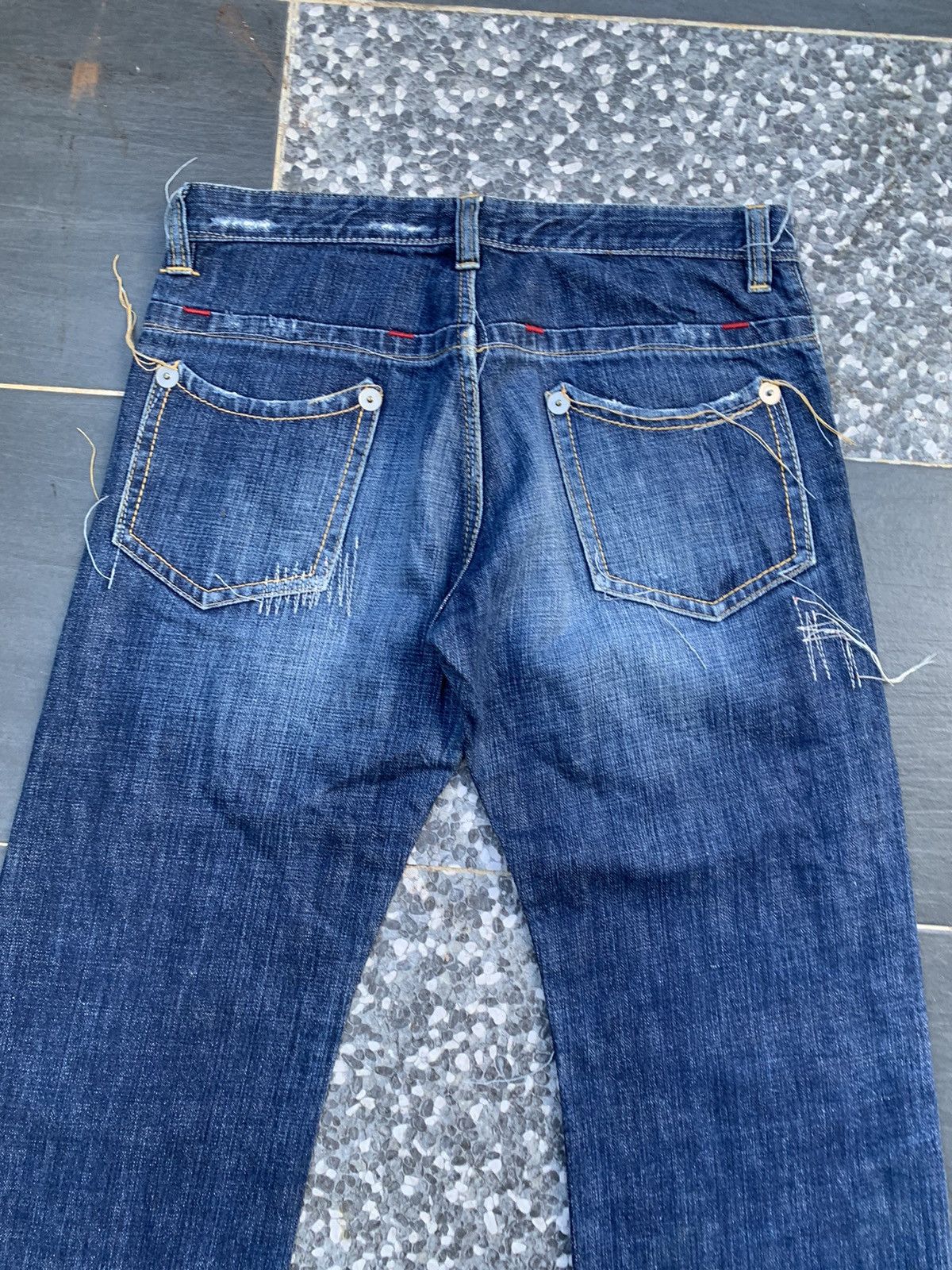 Custom Japanese Distressed Denim
