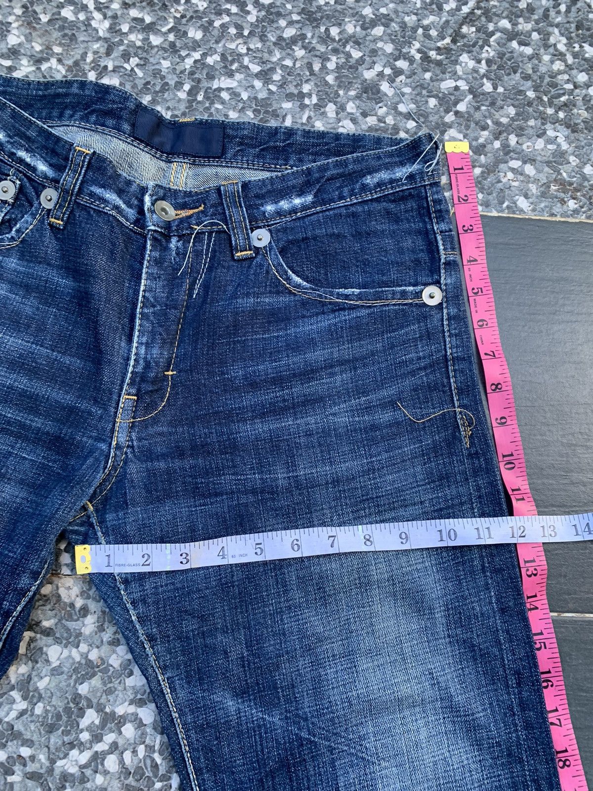 Custom Japanese Distressed Denim