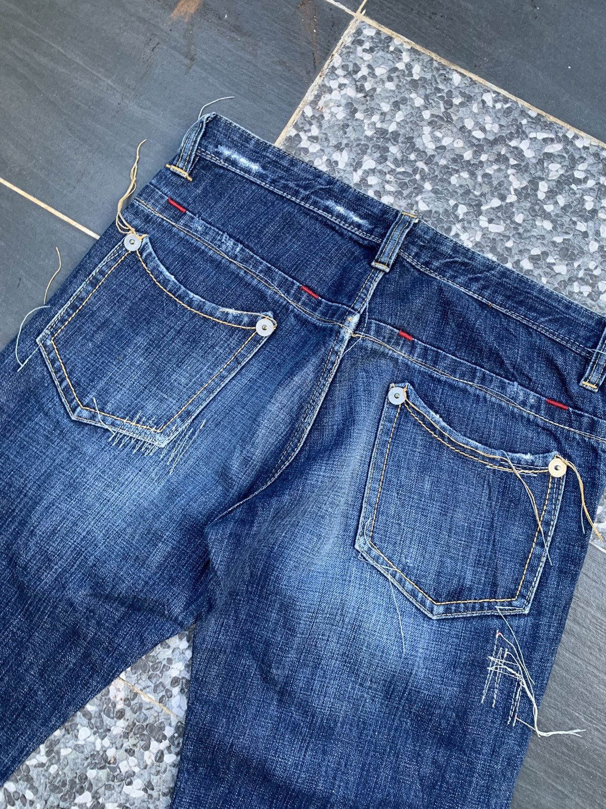 Custom Japanese Distressed Denim