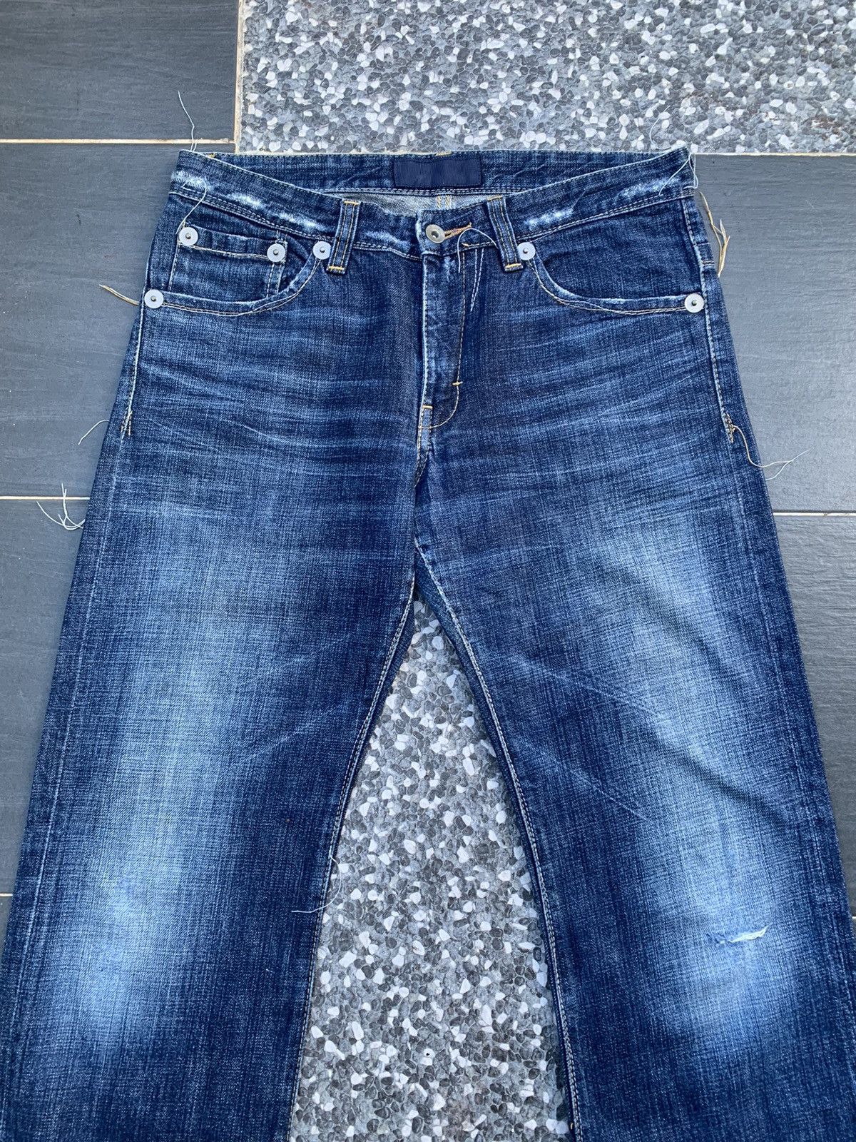 Custom Japanese Distressed Denim