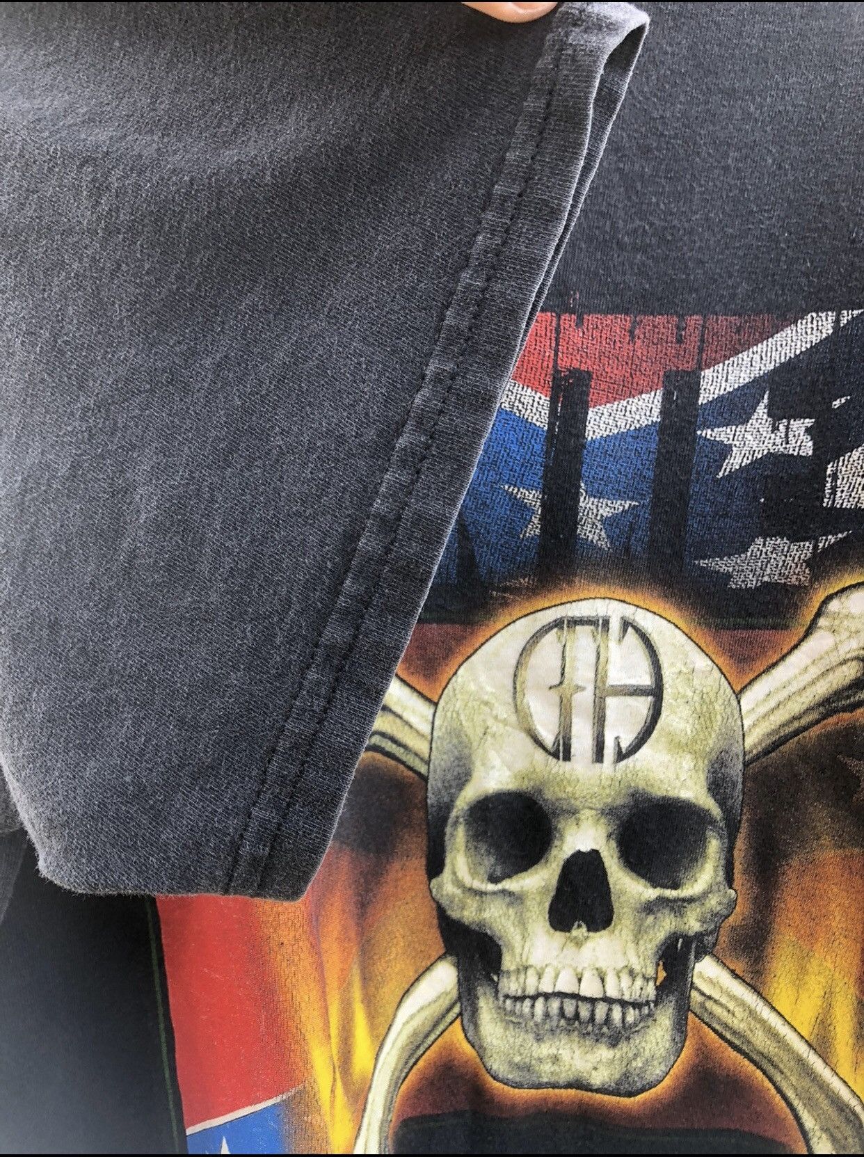 Band Tees Last Drop🔥Rare🔥Vintage 90s Pantera Rebel Flag Tee Size US XL / EU 56 / 4 - 6 Thumbnail