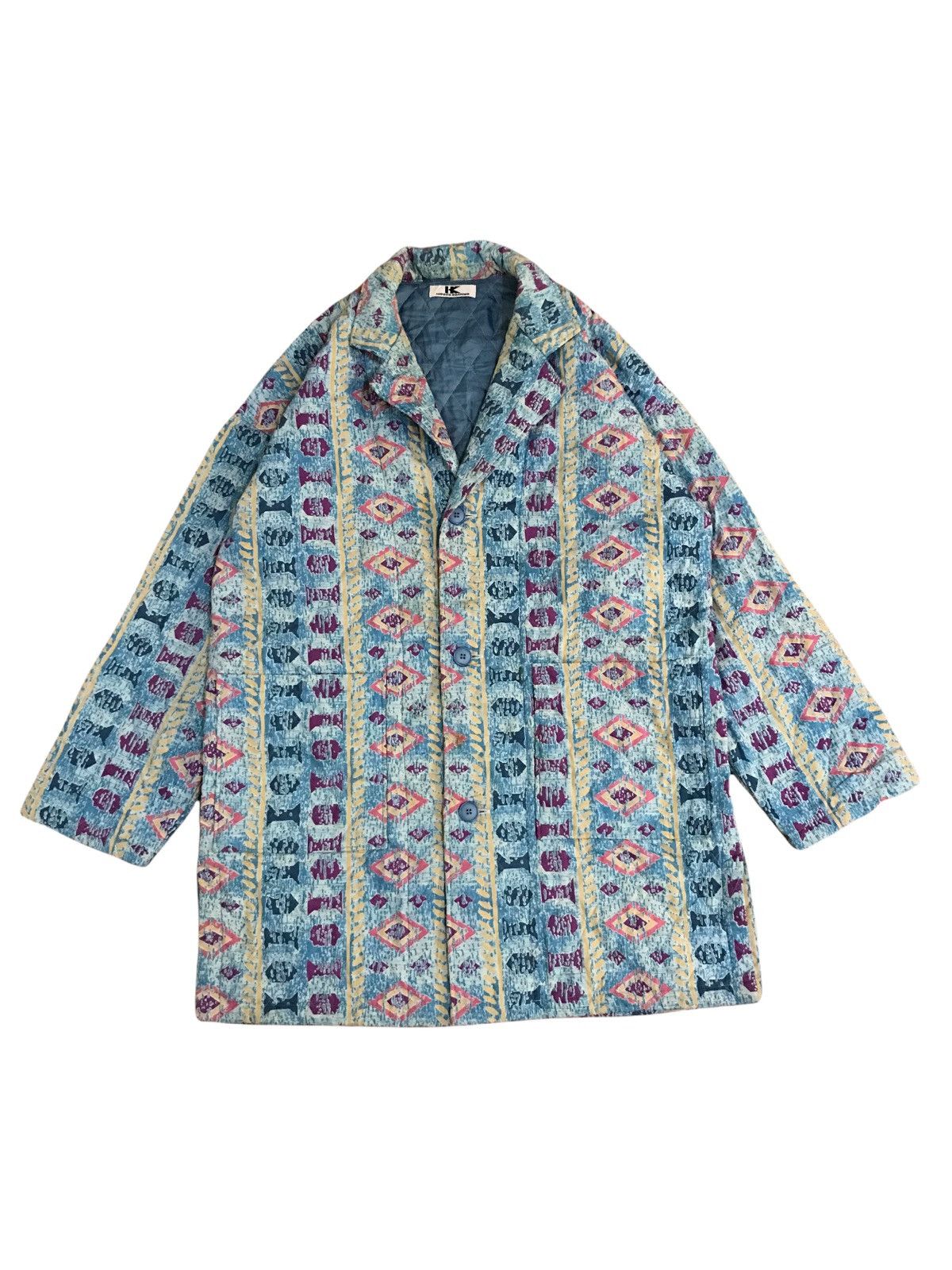 Hiroko Koshino Homme × Vintage Japanese Brand Hiroko Koshino Long Jacket Size US L / EU 52-54 / 3 - 1 Thumbnail