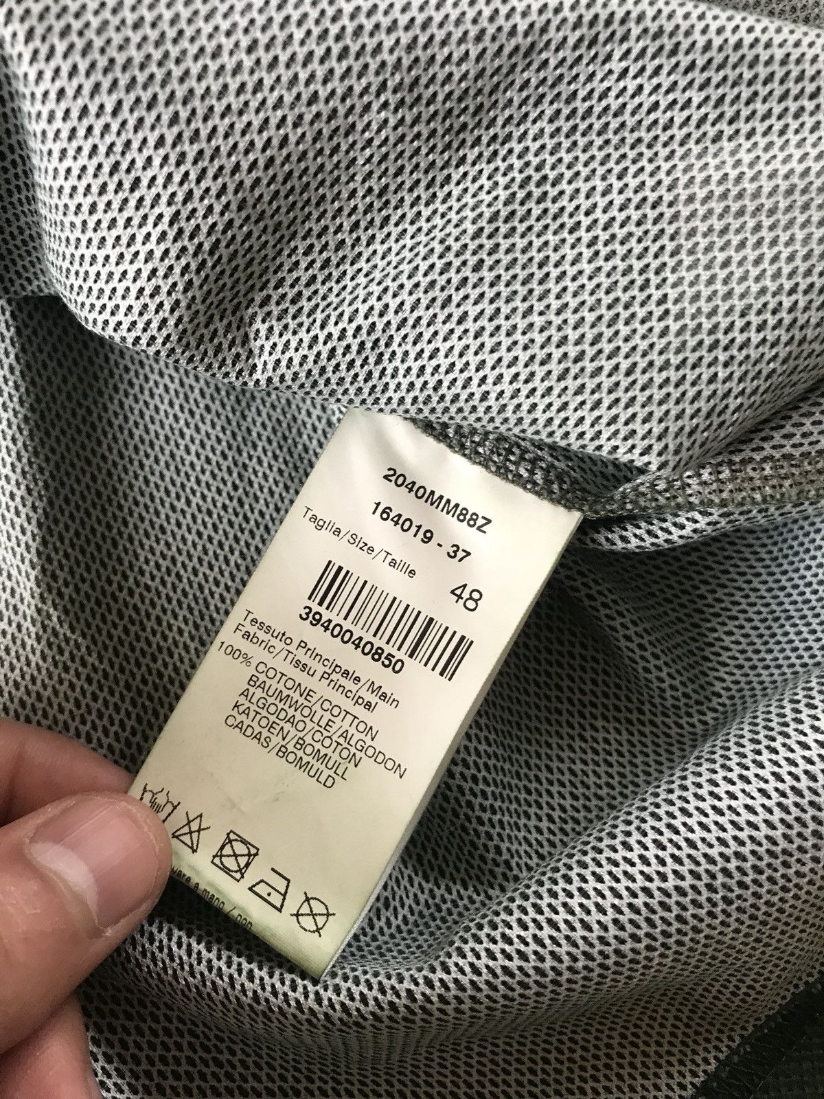 MSGM Green Mesh Tee With “M” Embroidery Size US M / EU 48-50 / 2 - 10 Thumbnail