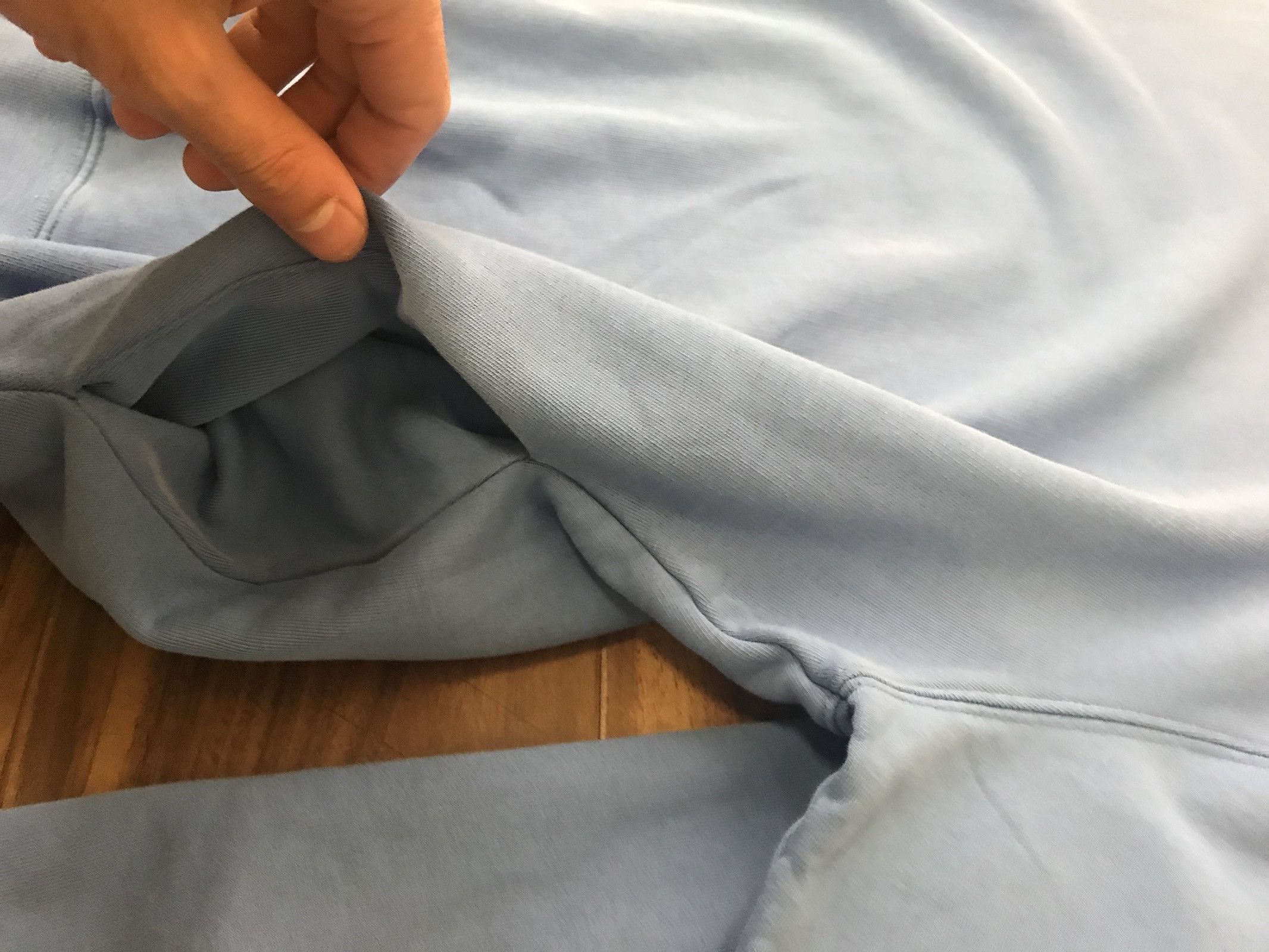 MSGM Light Blue Crew Neck Sweater With Pockets Size US M / EU 48-50 / 2 - 4 Thumbnail