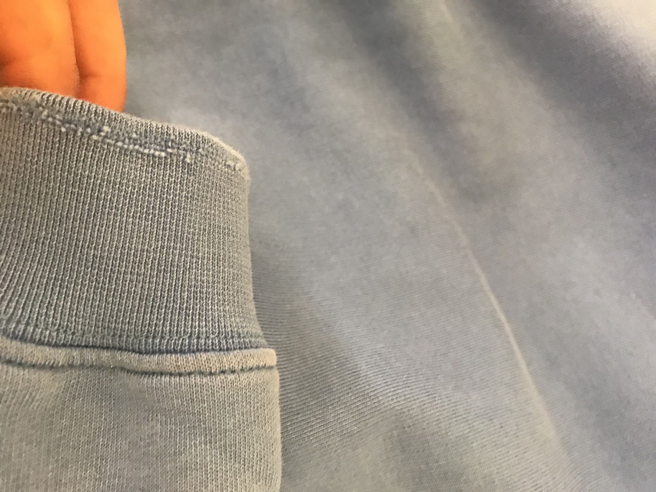 MSGM Light Blue Crew Neck Sweater With Pockets Size US M / EU 48-50 / 2 - 9 Thumbnail