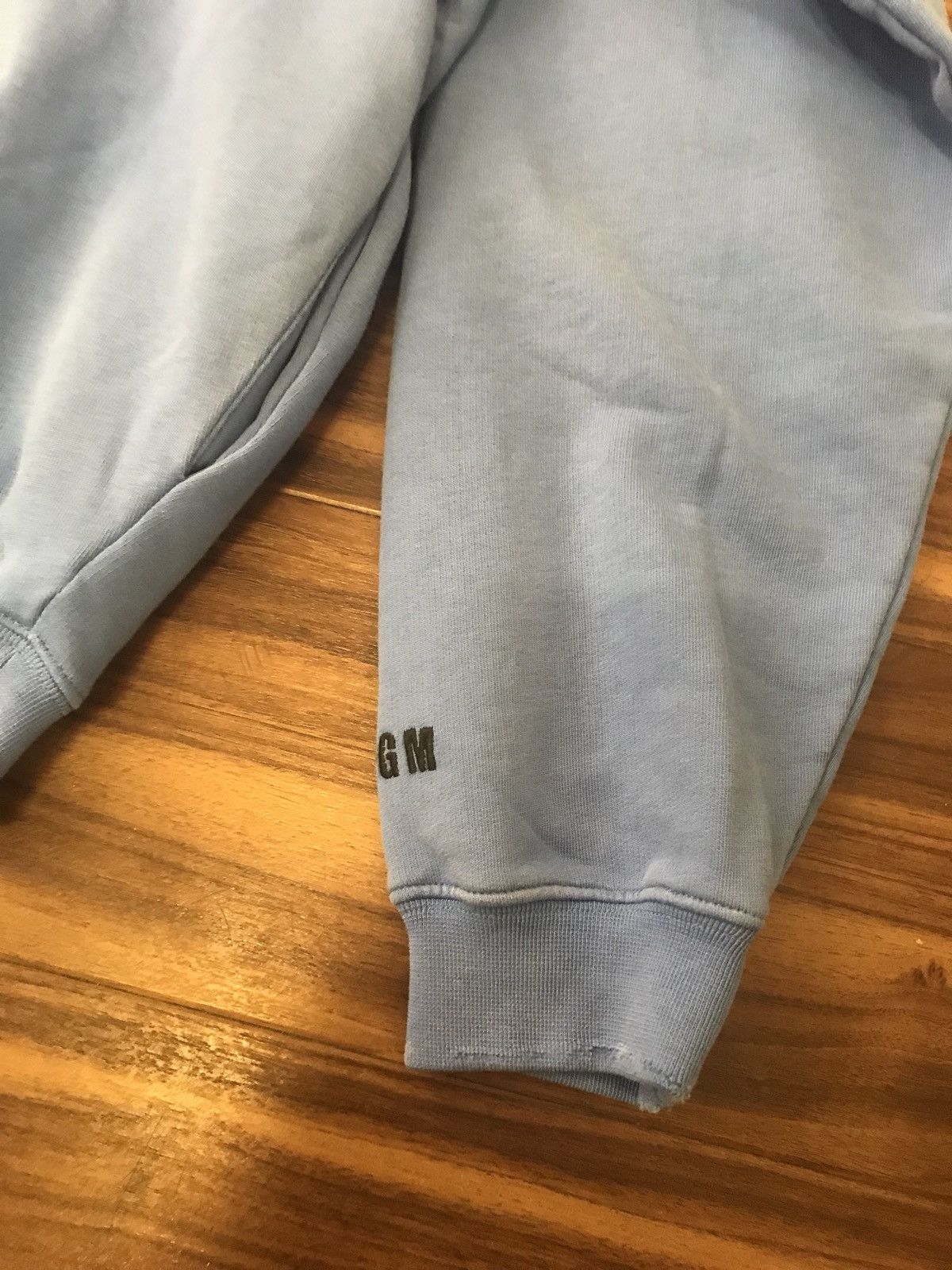 MSGM Light Blue Crew Neck Sweater With Pockets Size US M / EU 48-50 / 2 - 3 Thumbnail
