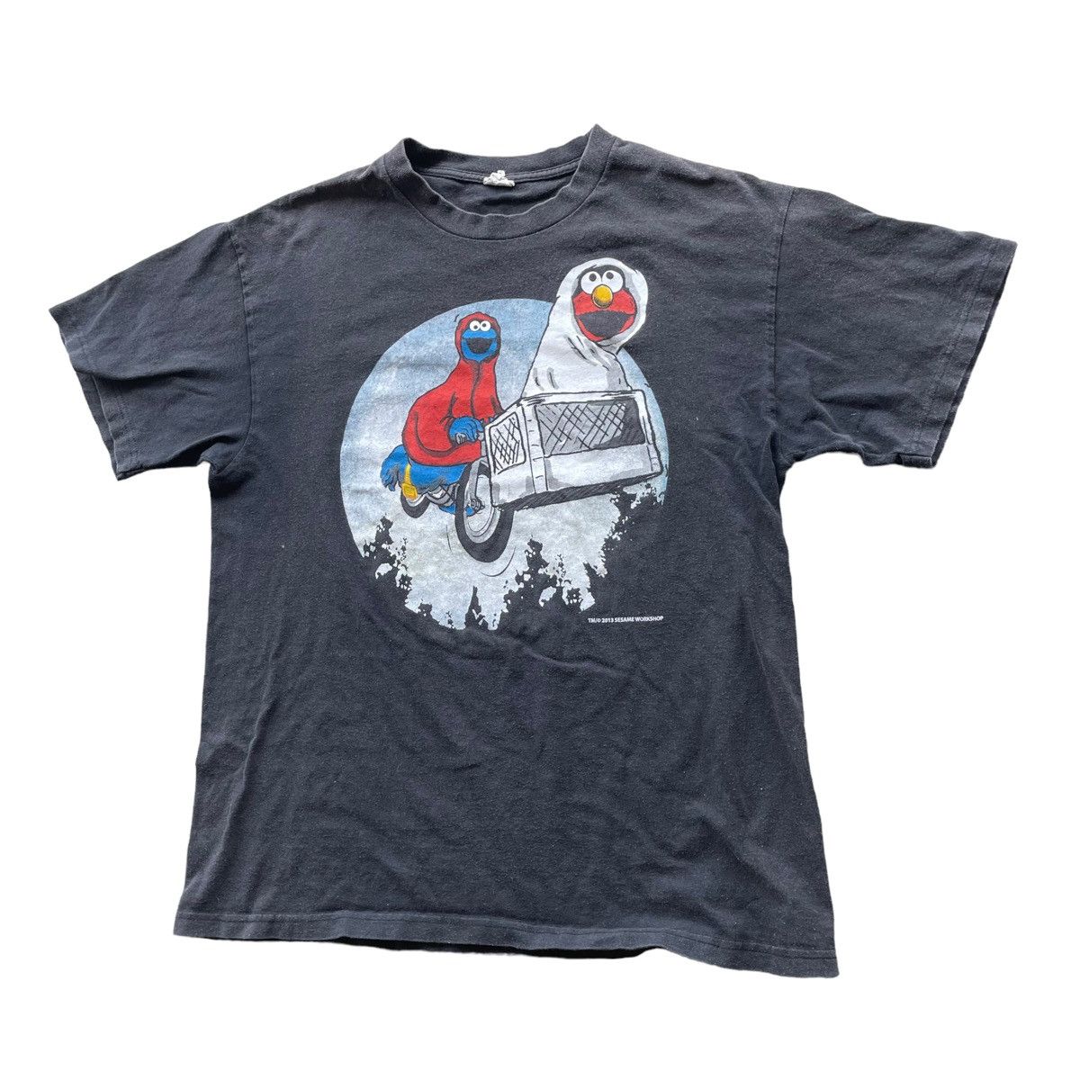 Universal Studios × Vintage 💥 Elmo Sesame Parody ET Movie Tshirt Size US L / EU 52-54 / 3 - 1 Thumbnail