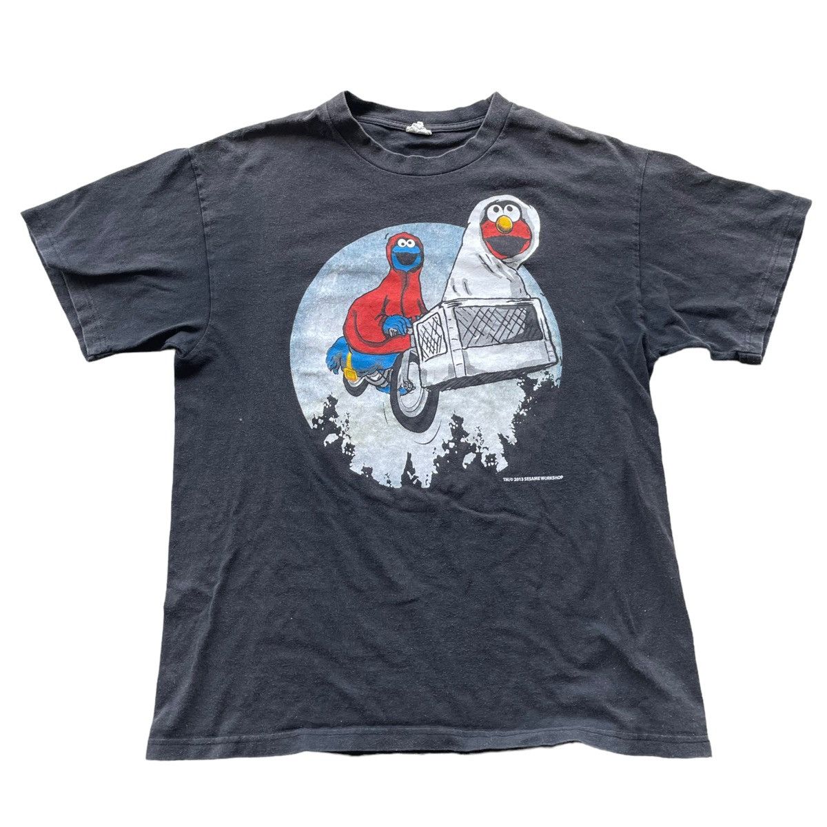 Universal Studios × Vintage 💥 Elmo Sesame Parody ET Movie Tshirt Size US L / EU 52-54 / 3 - 2 Thumbnail