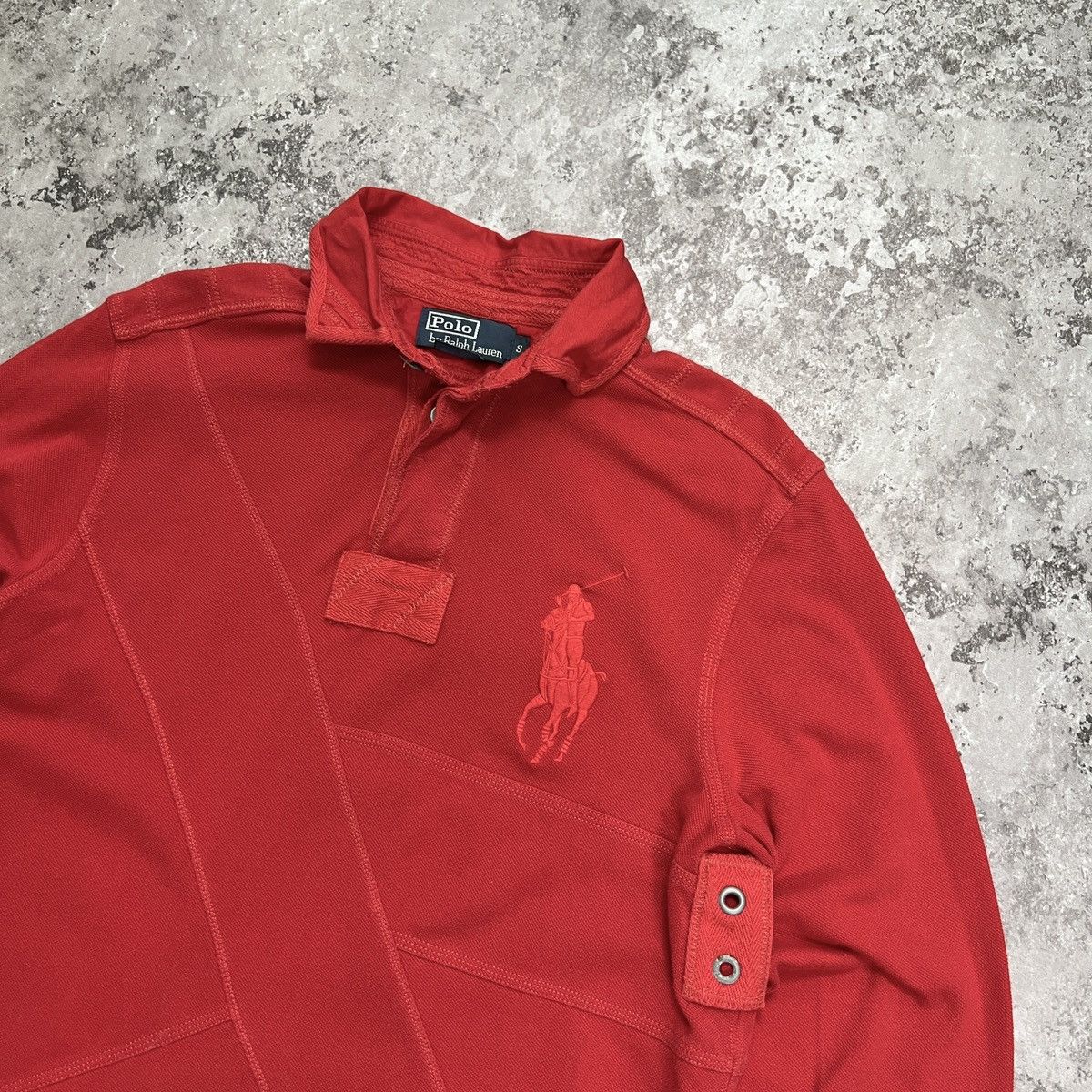 Polo Ralph Lauren × Ralph Lauren × Vintage Vintage Polo Ralph Lauren L/S polo shirt Size US S / EU 44-46 / 1 - 2 Thumbnail
