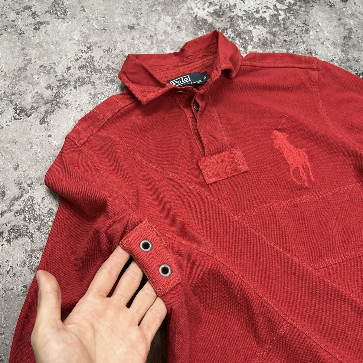 Polo Ralph Lauren × Ralph Lauren × Vintage Vintage Polo Ralph Lauren L/S polo shirt Size US S / EU 44-46 / 1 - 5 Thumbnail