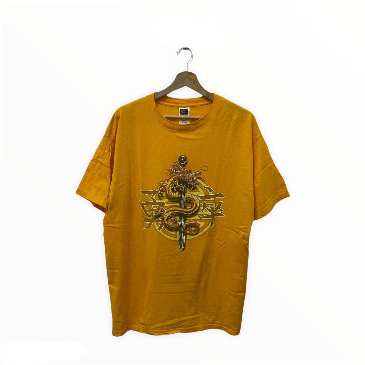 Dragonfly × Japanese Brand × Vintage Vintage Dragonfly Samurai Big Logo Art Tshirt Size US XL / EU 56 / 4 - 2 Thumbnail