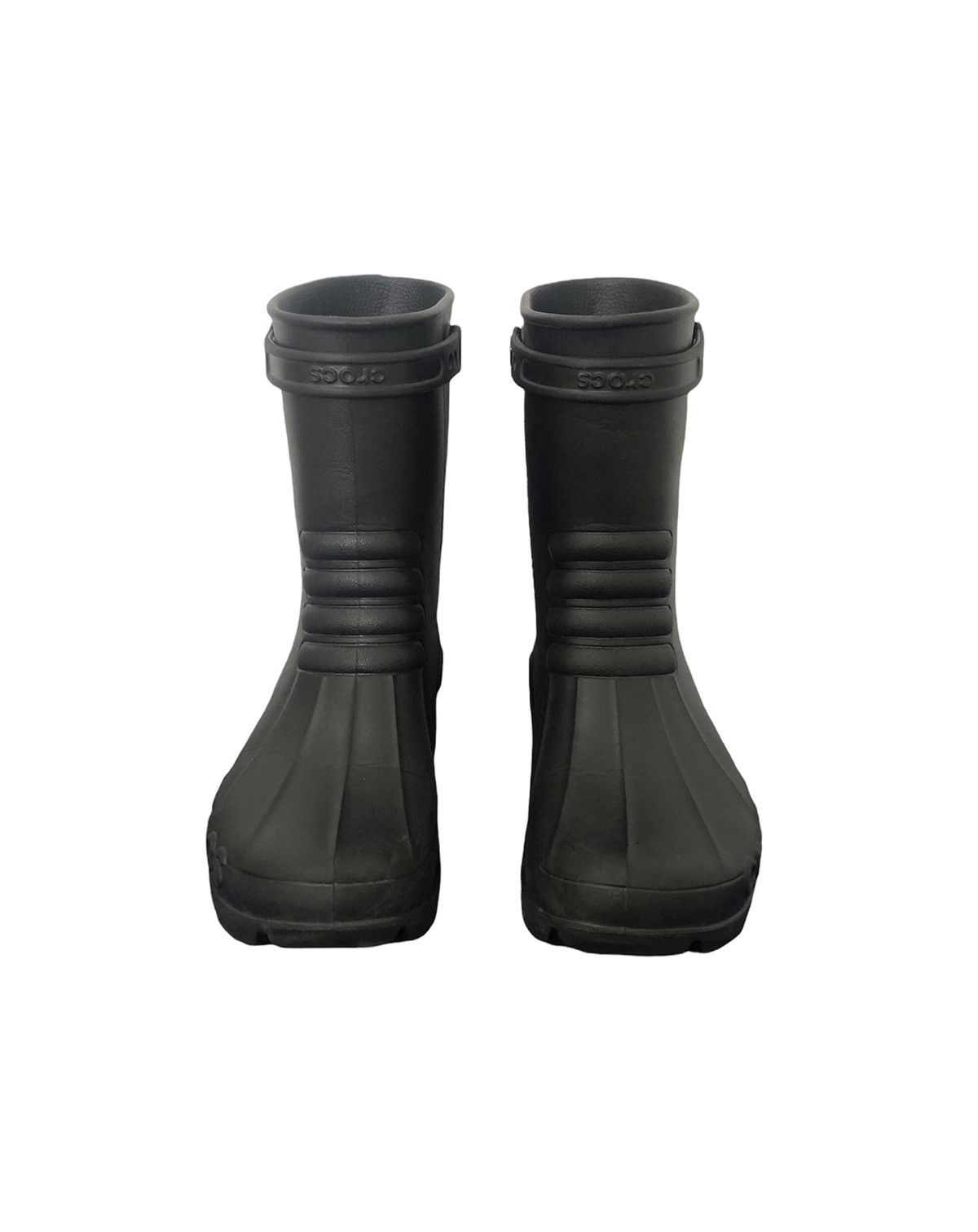 image of Archival Clothing x Crocs Archive Crocs Boulder Colorado Black High Boot, Men's (Size 7)