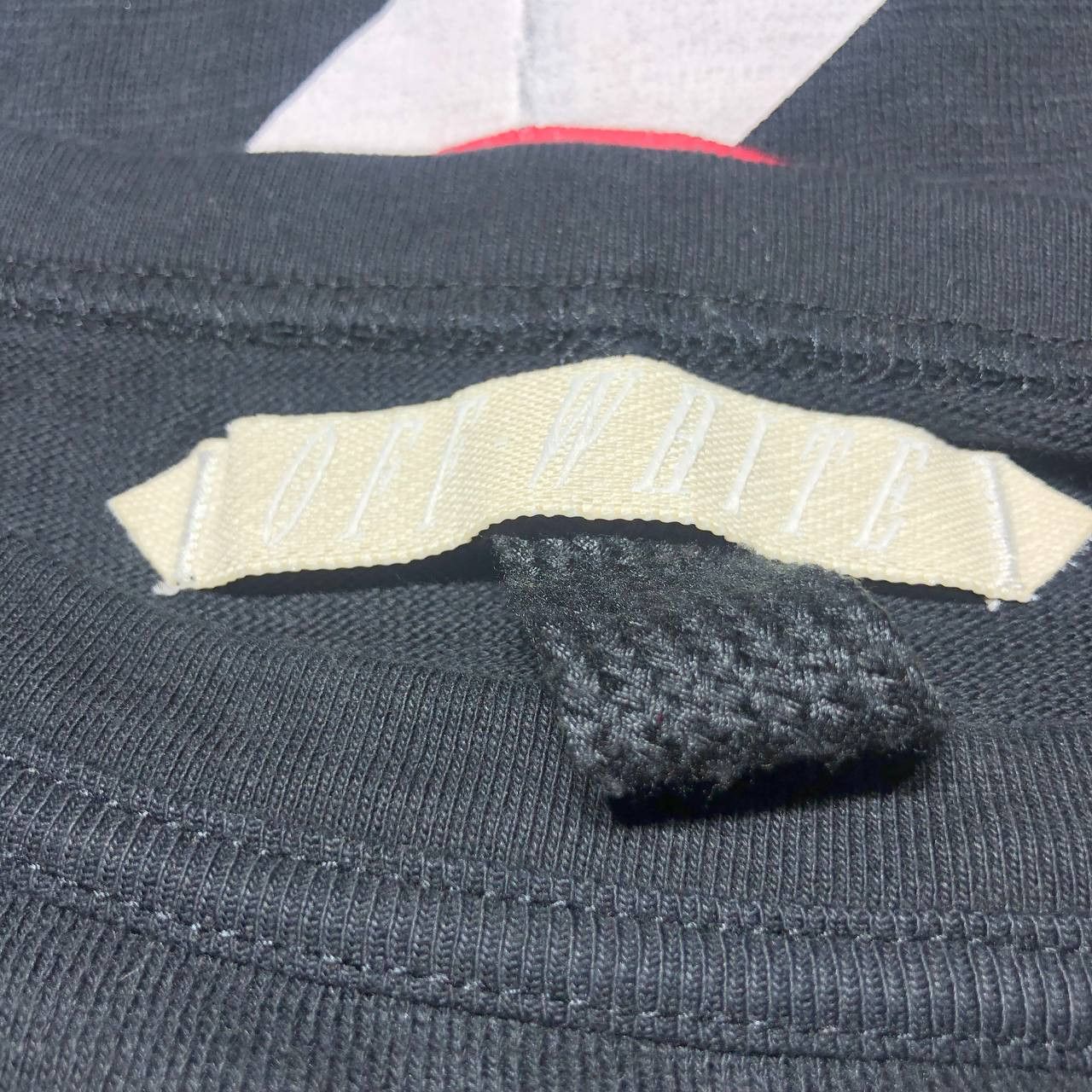 Fragment Design Off-White X Fragments Design Diagonal Tee Size US L / EU 52-54 / 3 - 7 Thumbnail