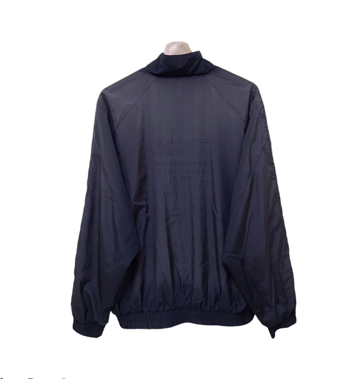 Japanese Brand × Lacoste × Vintage Vintage Chemise Lacoste Zipper Light Jacket Big Spellout Size US L / EU 52-54 / 3 - 3 Thumbnail