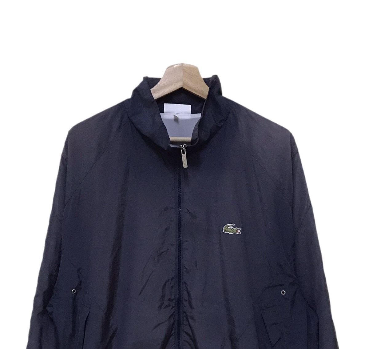 Japanese Brand × Lacoste × Vintage Vintage Chemise Lacoste Zipper Light Jacket Big Spellout Size US L / EU 52-54 / 3 - 5 Thumbnail