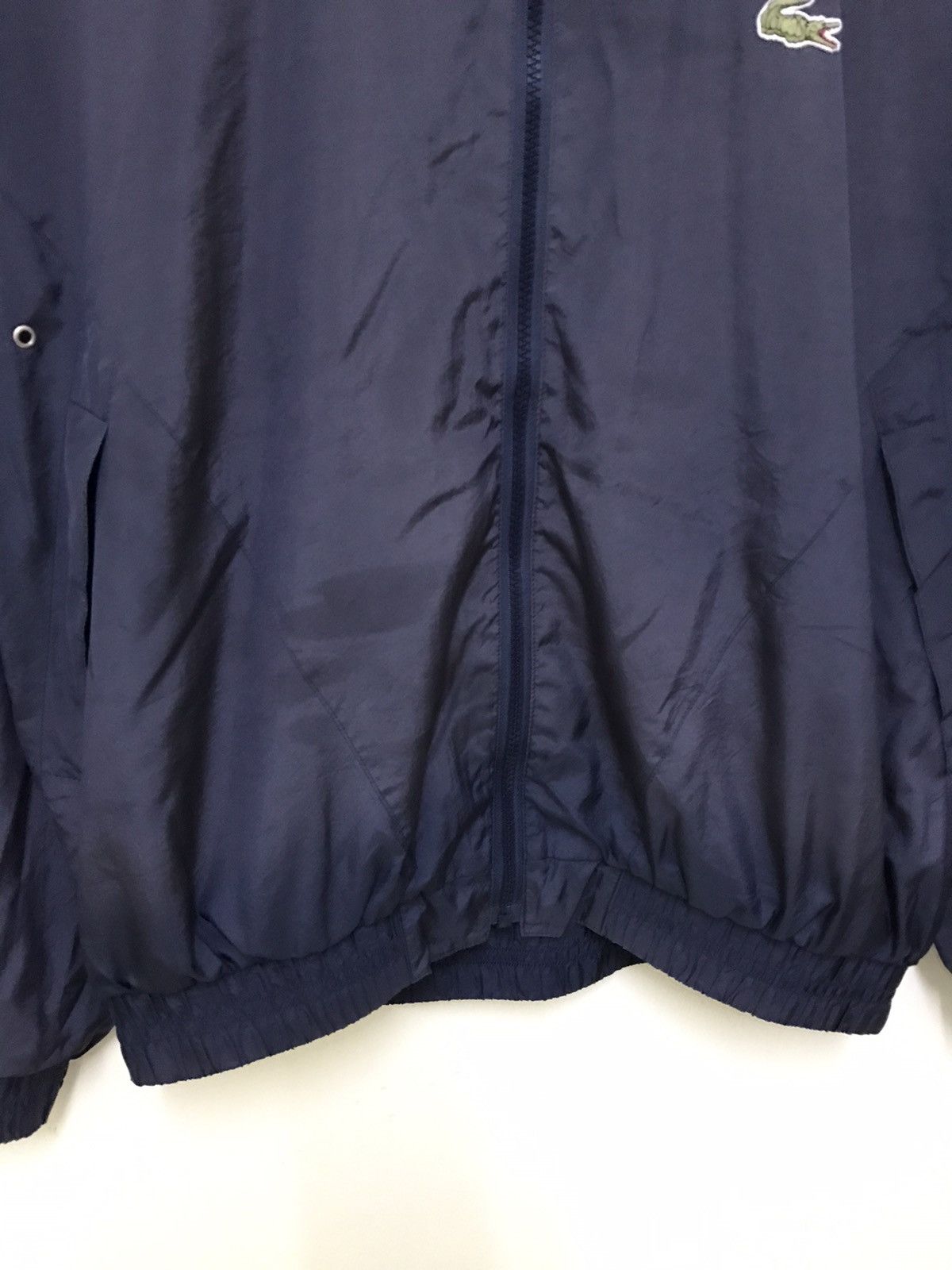 Japanese Brand × Lacoste × Vintage Vintage Chemise Lacoste Zipper Light Jacket Big Spellout Size US L / EU 52-54 / 3 - 7 Thumbnail