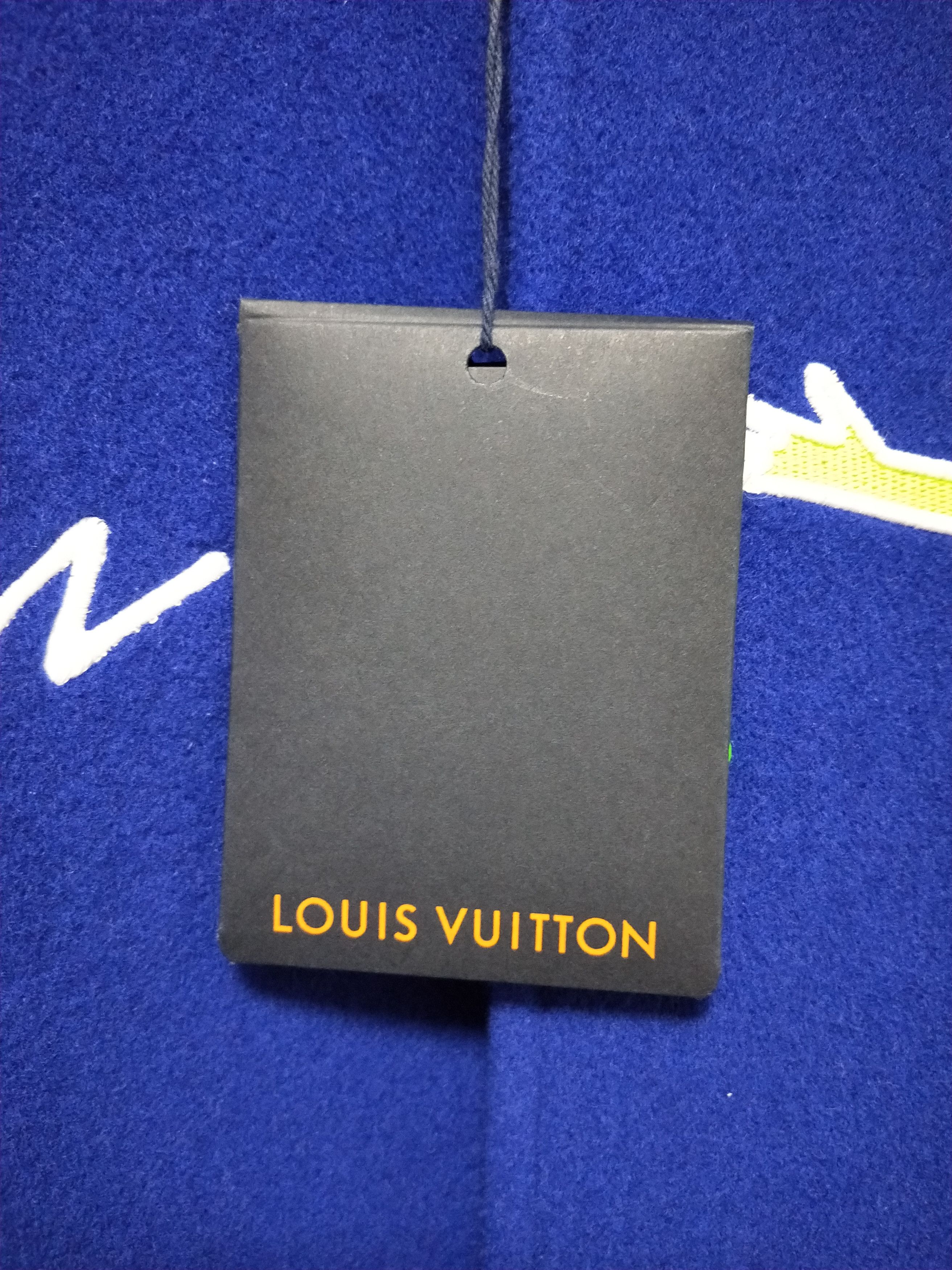 Louis Vuitton × Virgil Abloh Mixed Gradient Leather Bomber Varsity Jacket Size US L / EU 52-54 / 3 - 8 Thumbnail
