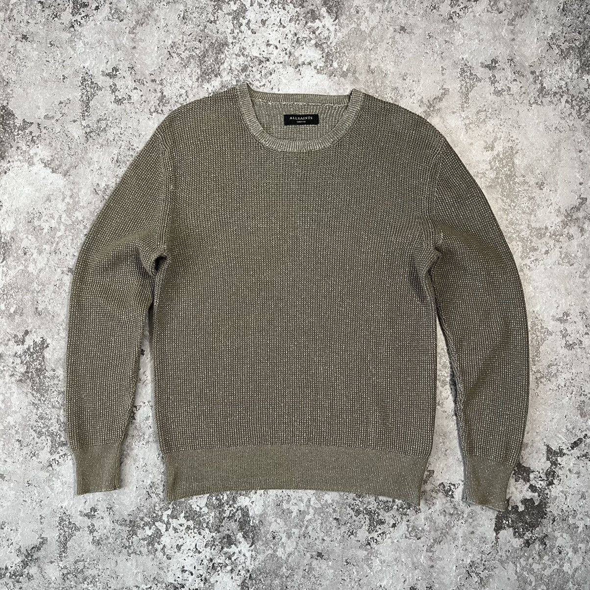 Allsaints × Vintage Allsaints Sweater Knitted Sweater Size US M / EU 48-50 / 2 - 1 Thumbnail