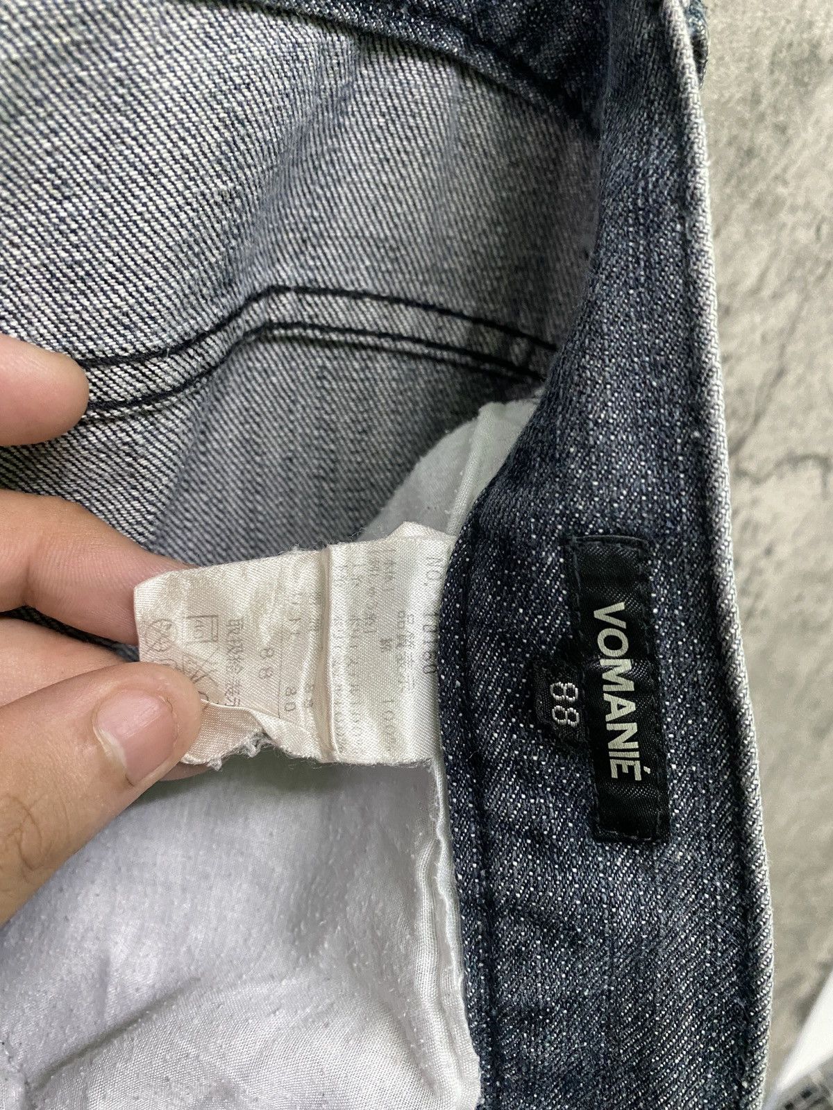 Designer × Japanese Brand Japan VOMANIE Embroidered And Printed Sukajan Fish Koi Jeans Size US 32 / EU 48 - 16 Thumbnail