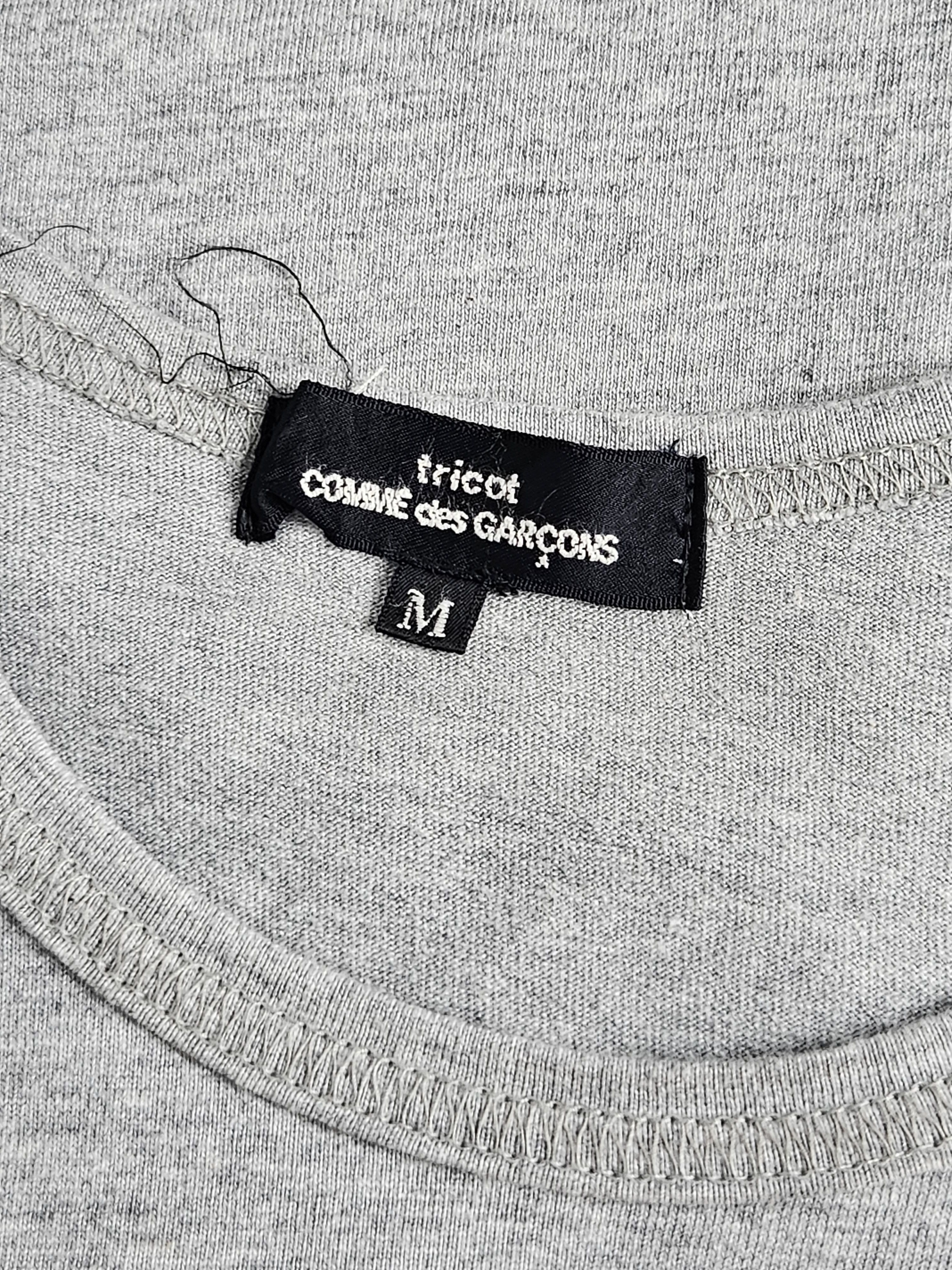 Comme des Garcons Tricot Comme des Garcons CDG tank shirt Size M / US 6-8 / IT 42-44 - 4 Thumbnail