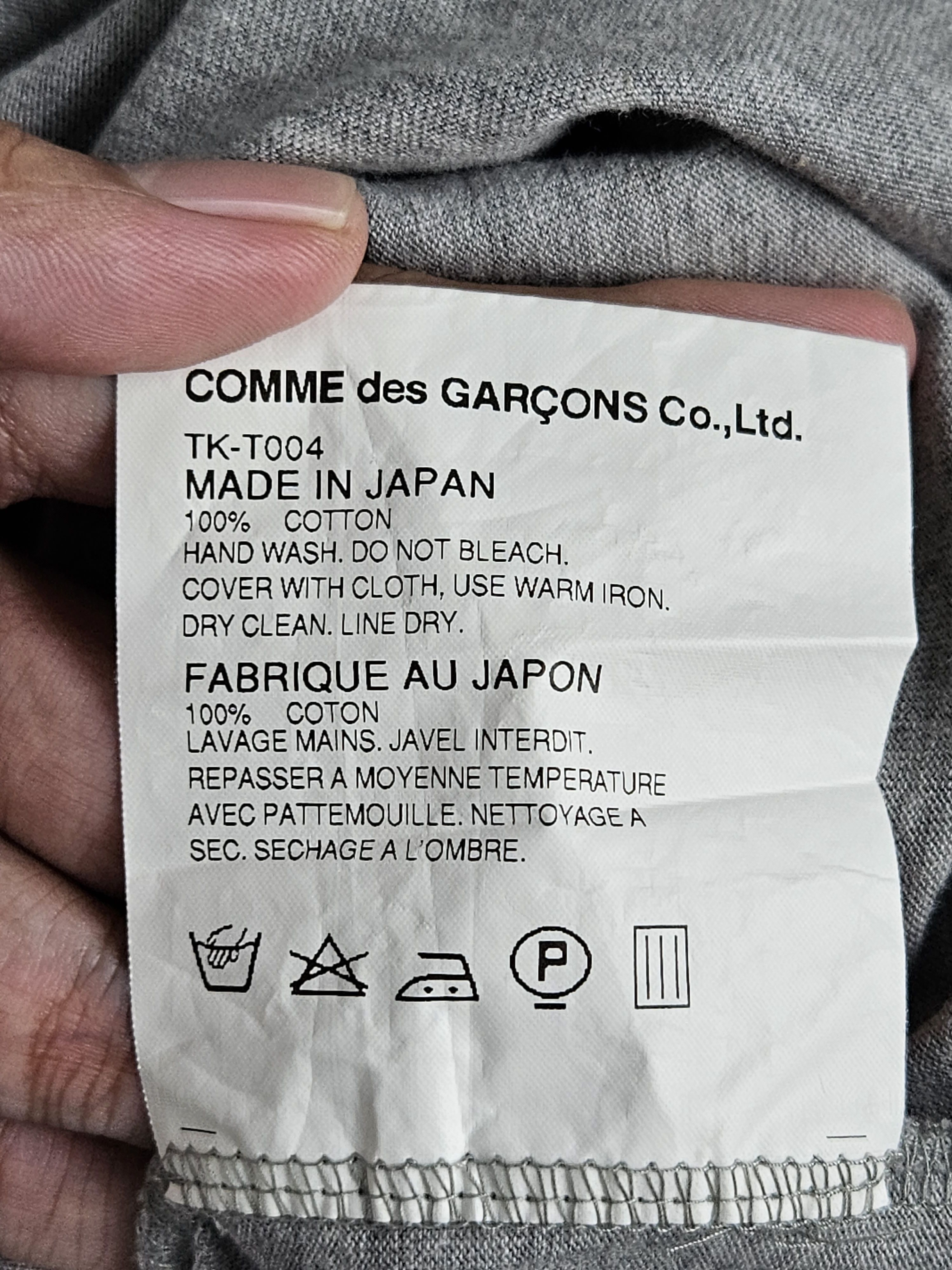 Comme des Garcons Tricot Comme des Garcons CDG tank shirt Size M / US 6-8 / IT 42-44 - 5 Thumbnail