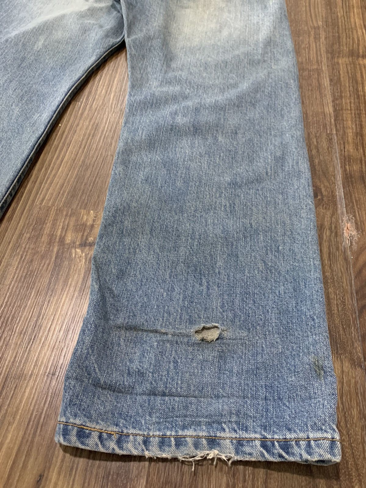 Levi's Levis 501 Distressed Paint Splatter Denim Size US 36 / EU 52 - 16 Thumbnail