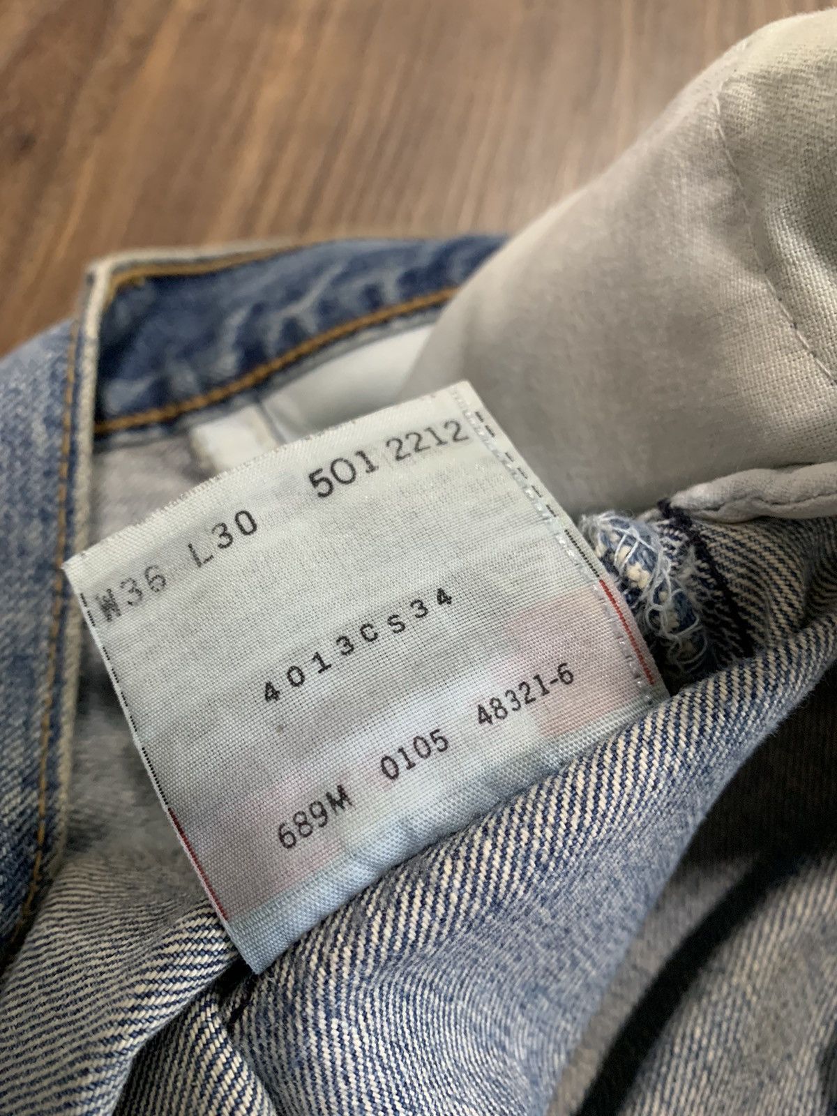 Levi's Levis 501 Distressed Paint Splatter Denim Size US 36 / EU 52 - 22 Thumbnail