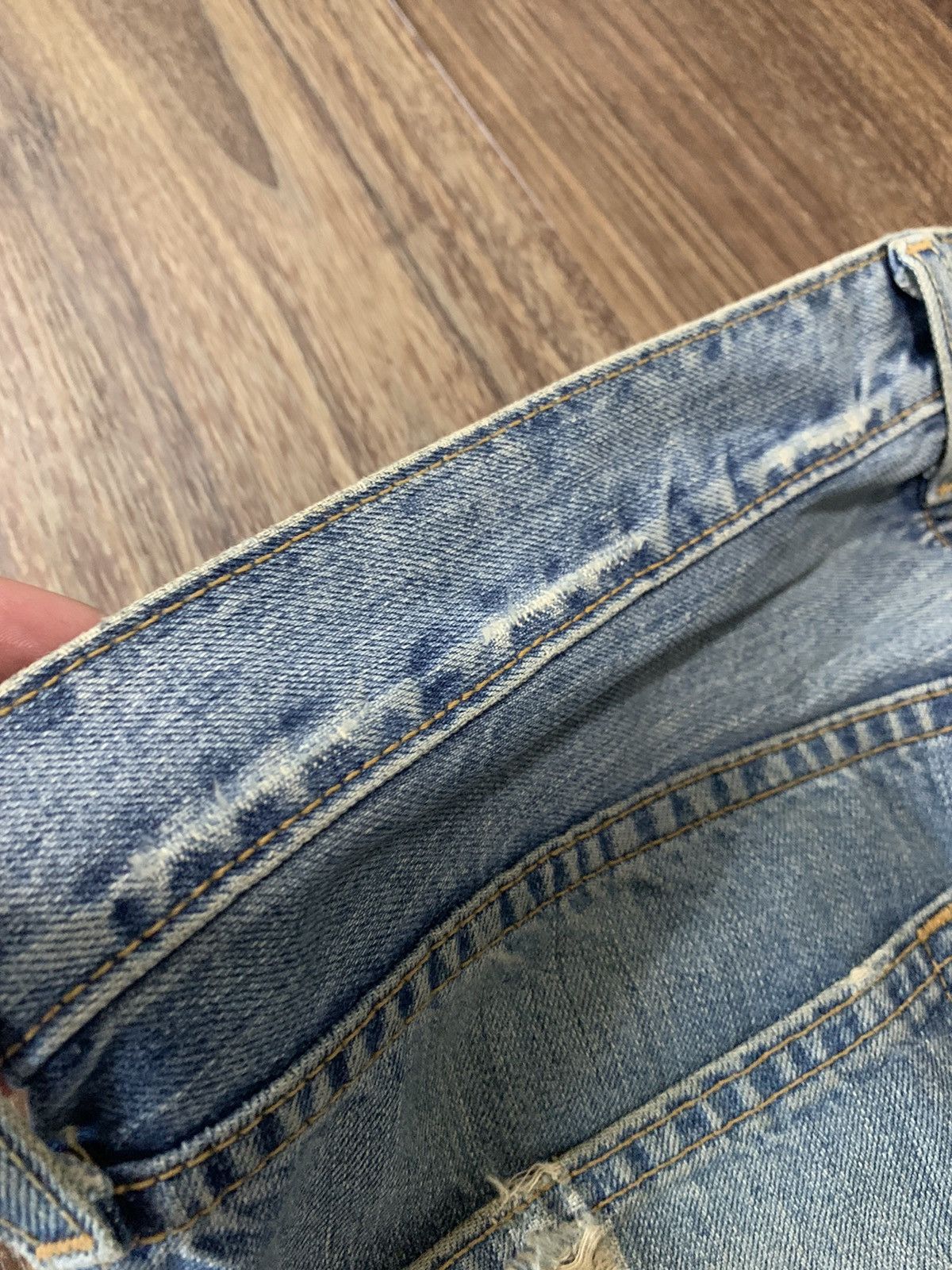 Levi's Levis 501 Distressed Paint Splatter Denim Size US 36 / EU 52 - 20 Thumbnail
