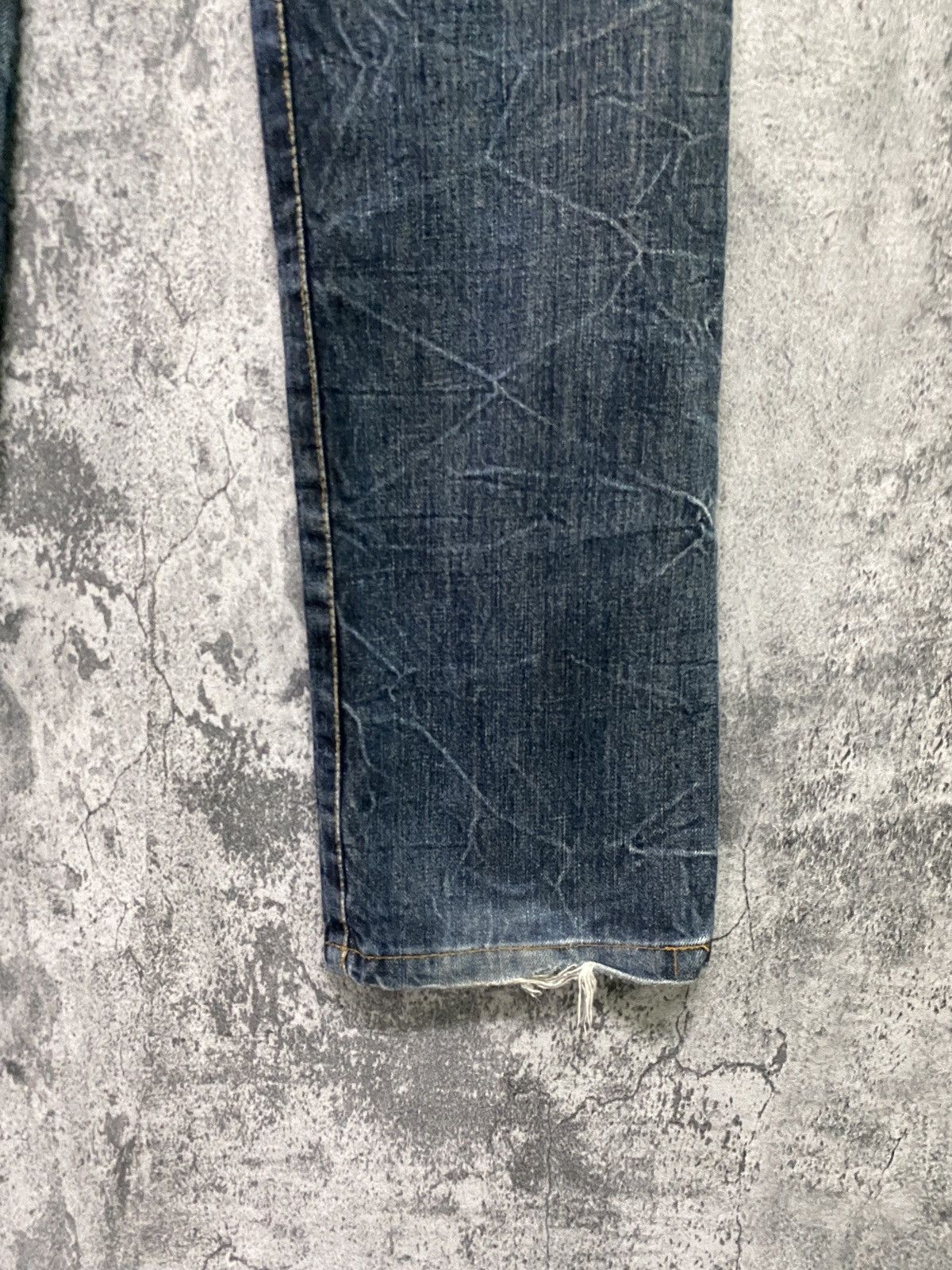 Designer × Japanese Brand Japanese K.U.I Distressed Wing Design Denim Size US 32 / EU 48 - 15 Thumbnail