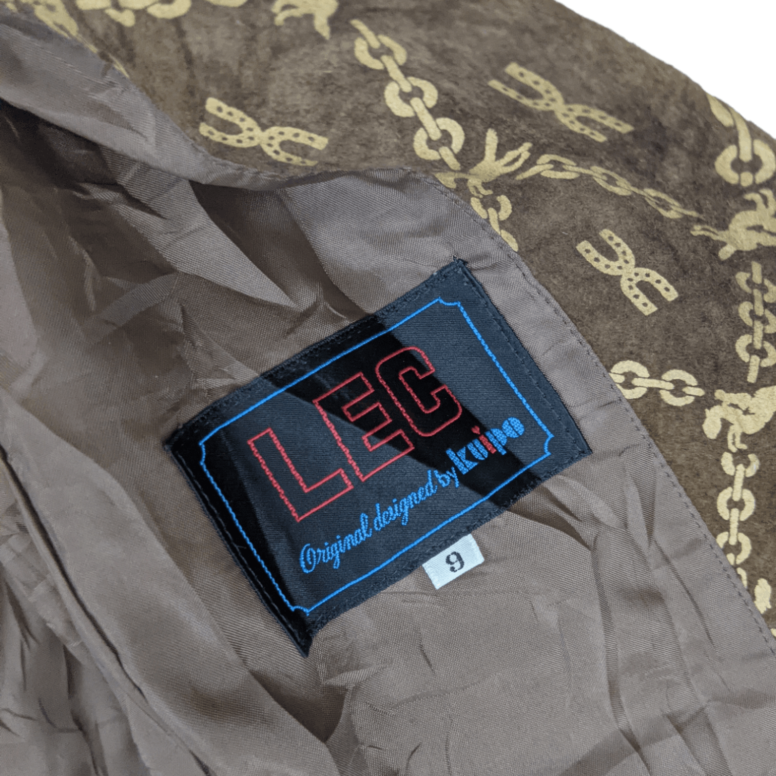 Japanese Brand Vintage Japan LEC Trench Long Coat Pigskin Leather Jacket Size S / US 4 / IT 40 - 9 Thumbnail