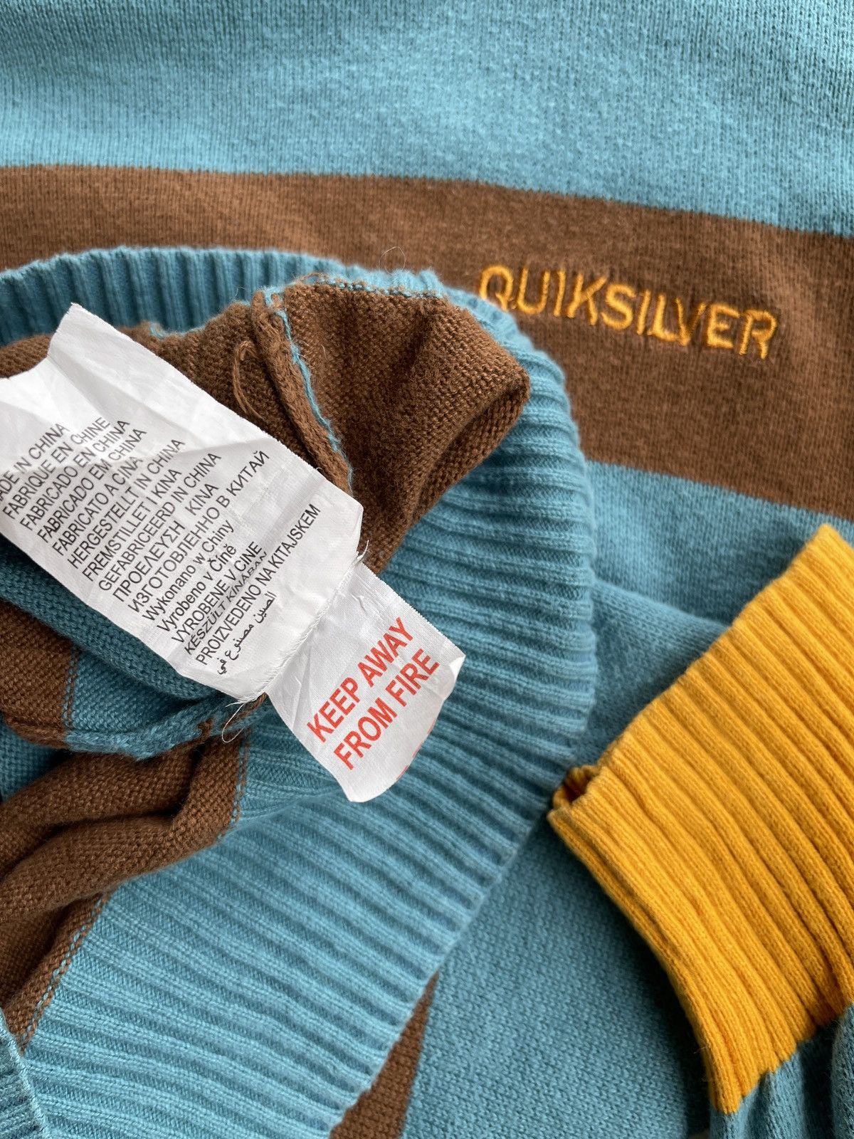 Quiksilver Quiksilver Longsleeve Knitwear shirt Size US S / EU 44-46 / 1 - 7 Thumbnail