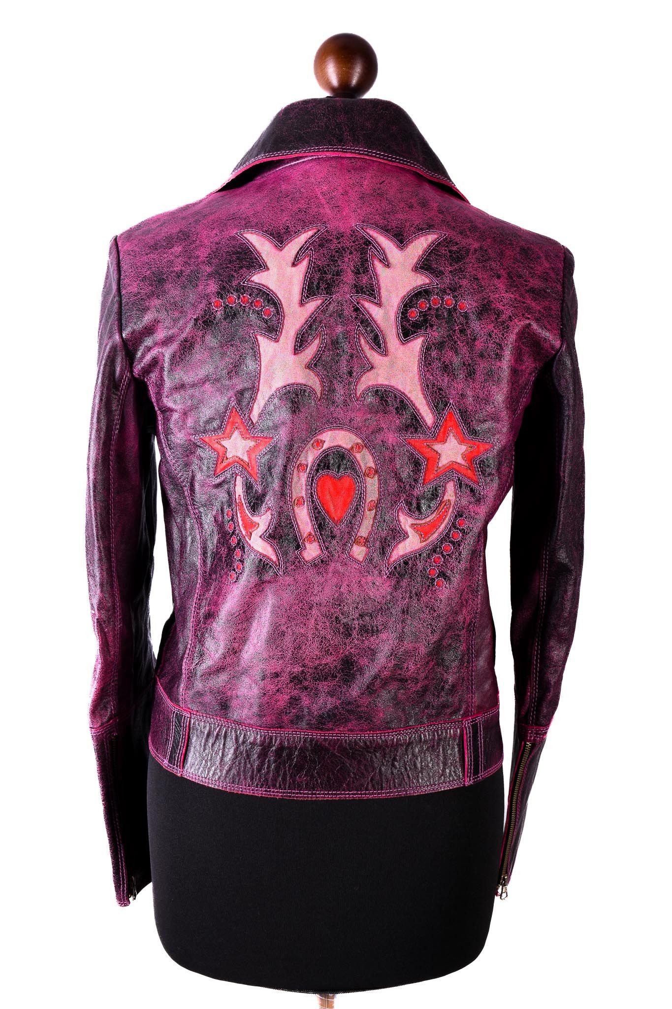 Roberto Cavalli Roberto Cavalli Multicolored Bikers Style Leather Jacket Size S / US 4 / IT 40 - 3 Thumbnail