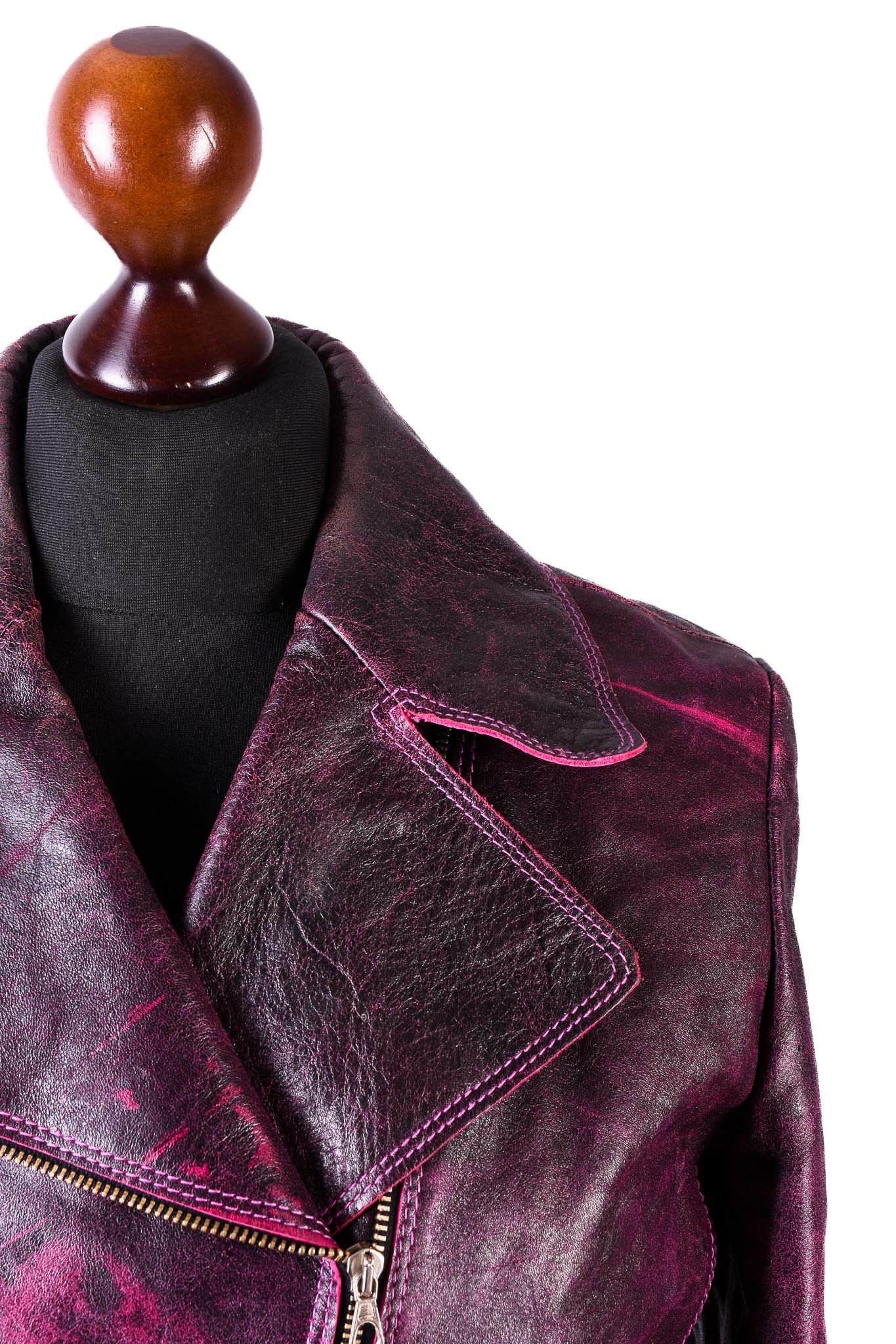 Roberto Cavalli Roberto Cavalli Multicolored Bikers Style Leather Jacket Size S / US 4 / IT 40 - 2 Thumbnail