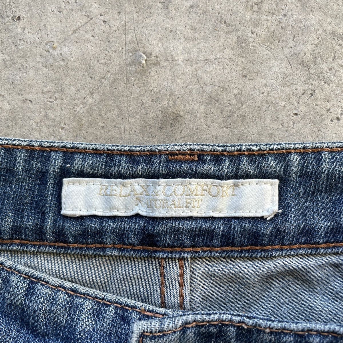Japanese Brand × Vintage Distressed💥 Vintage Japanese Faded Denim Jeans Pants W31x30 Size US 31 - 7 Thumbnail