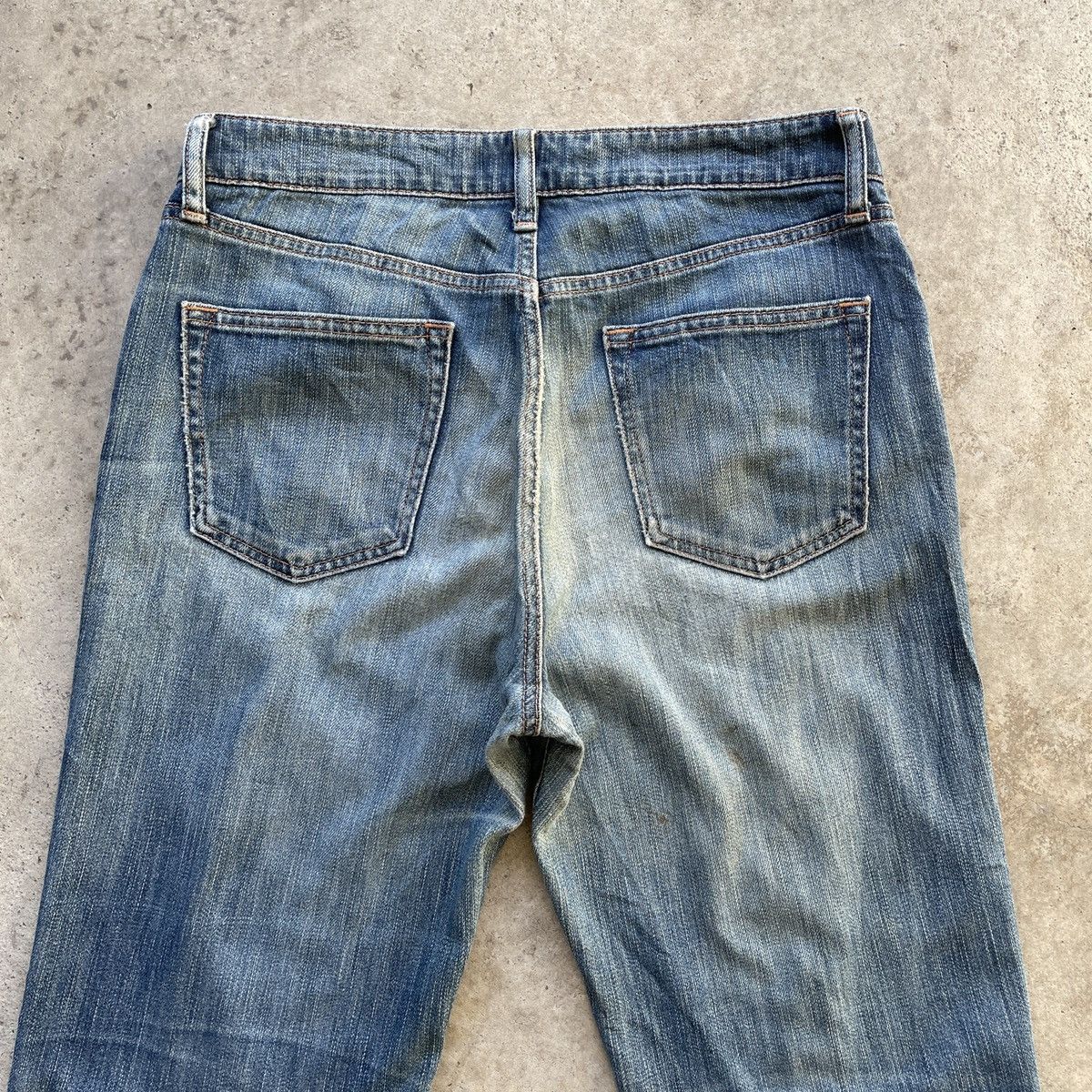 Japanese Brand × Vintage Distressed💥 Vintage Japanese Faded Denim Jeans Pants W31x30 Size US 31 - 10 Thumbnail