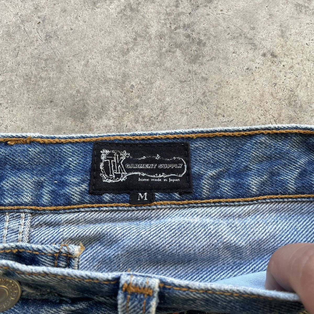 Japanese Brand W32x29💥 Vintage Japanese Custom Faded Denim Jeans Pants Size US 32 / EU 48 - 8 Thumbnail