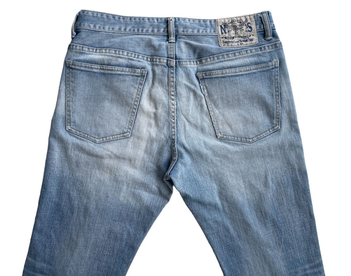 Naked & Famous Naked Sun Distressed Ripped Jeans Size US 31 - 4 Thumbnail