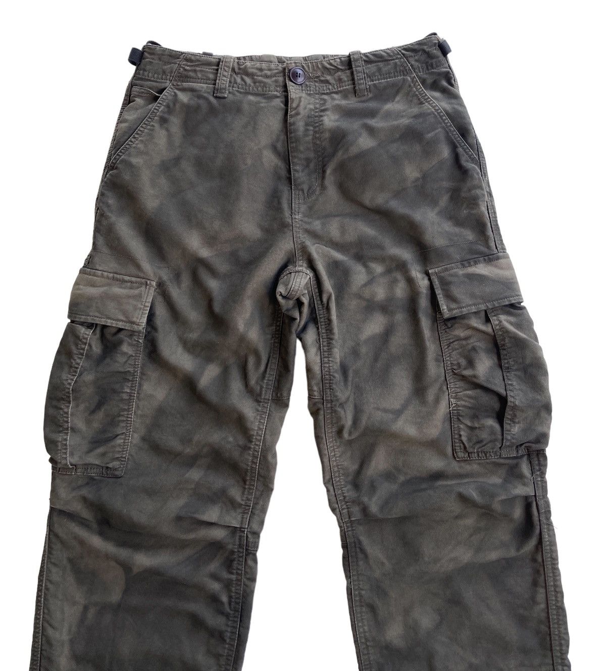 Japanese Brand 80/20 Parachute Cargo Camo Pants Size US 30 / EU 46 - 4 Thumbnail