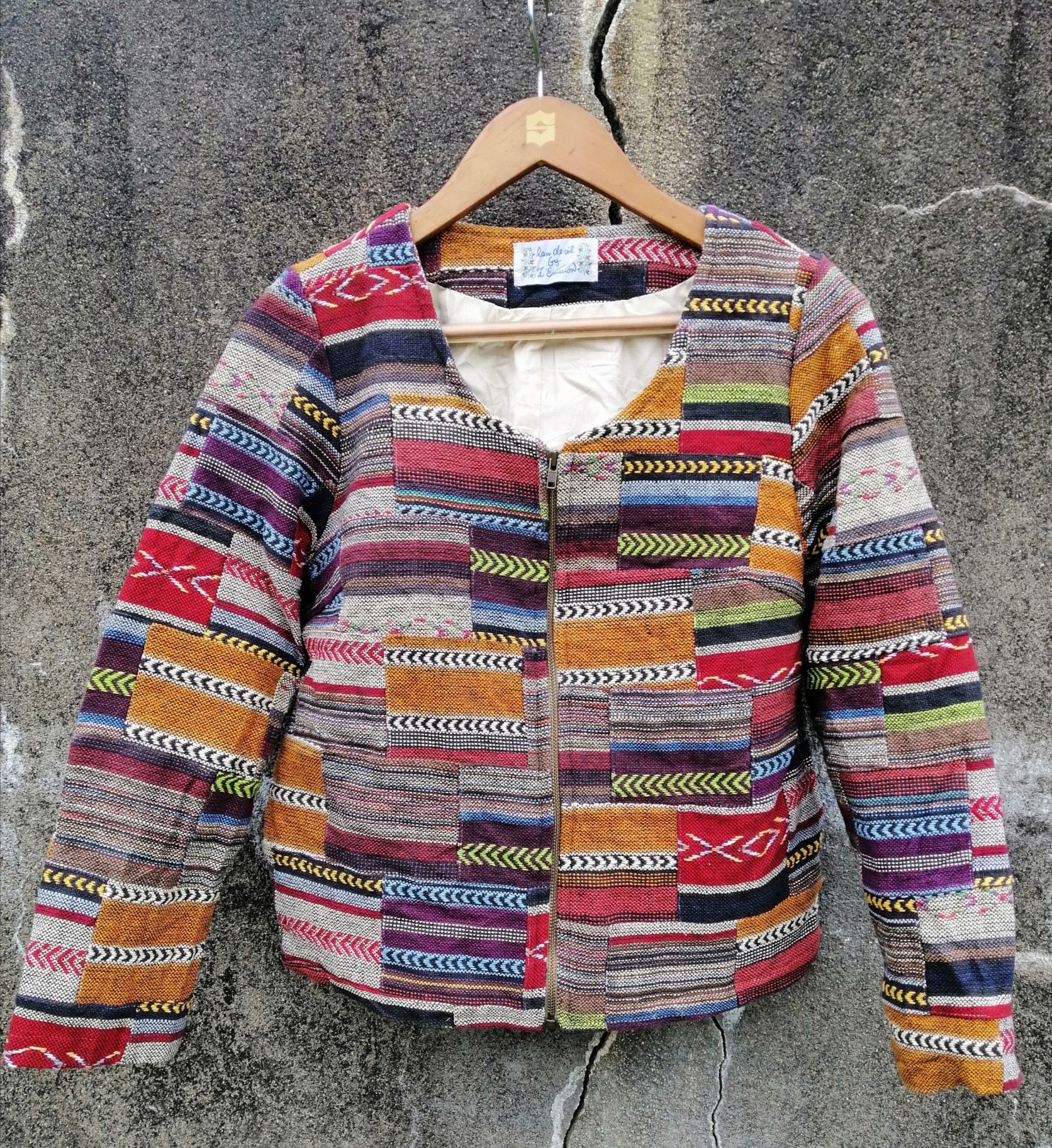 image of Steal Patchwork Light Jacket, Women's (Size XS)