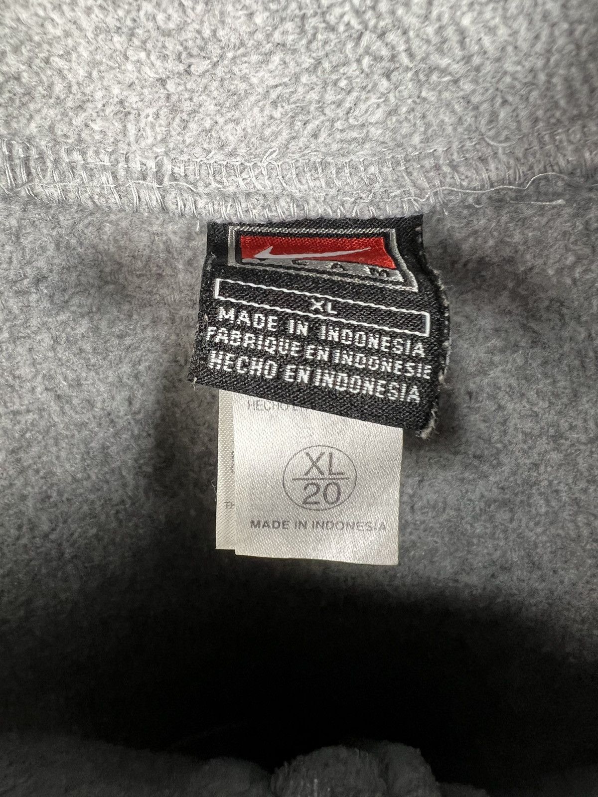 Nike × Vintage VTG warm sweatshirt Nike team gray 20 years viking logo Size US XL / EU 56 / 4 - 6 Thumbnail