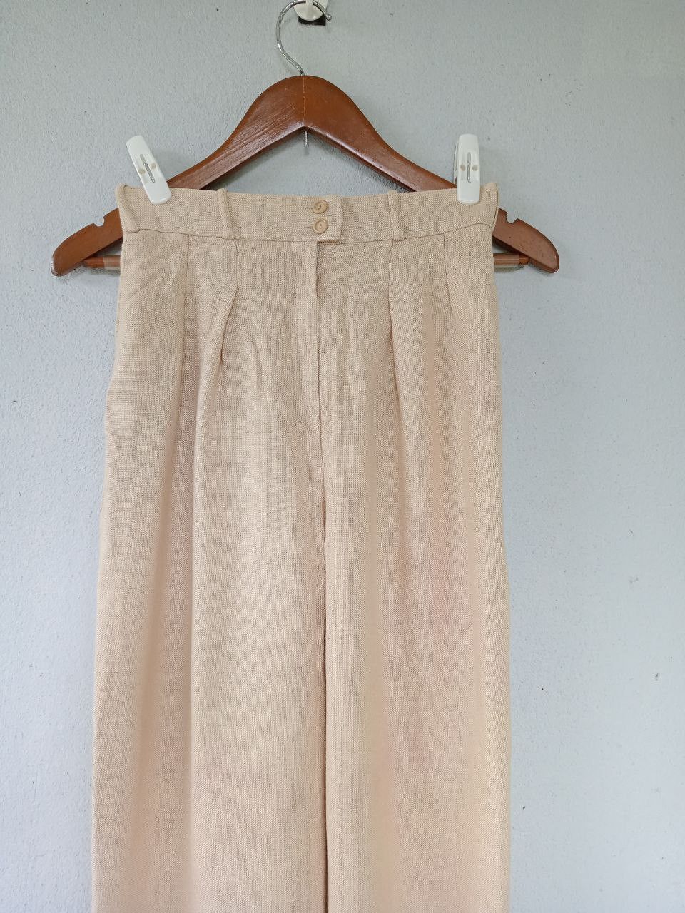 Christian Dior Monsieur × Dior 🔥STEAL🔥Christian Dior Preta Porter Beige Pants Size US 26 / EU 42 - 2 Thumbnail