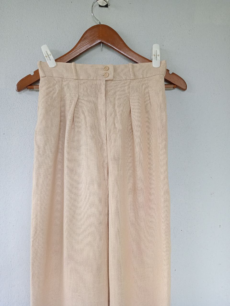 Christian Dior Monsieur × Dior 🔥STEAL🔥Christian Dior Preta Porter Beige Pants Size US 26 / EU 42 - 3 Thumbnail