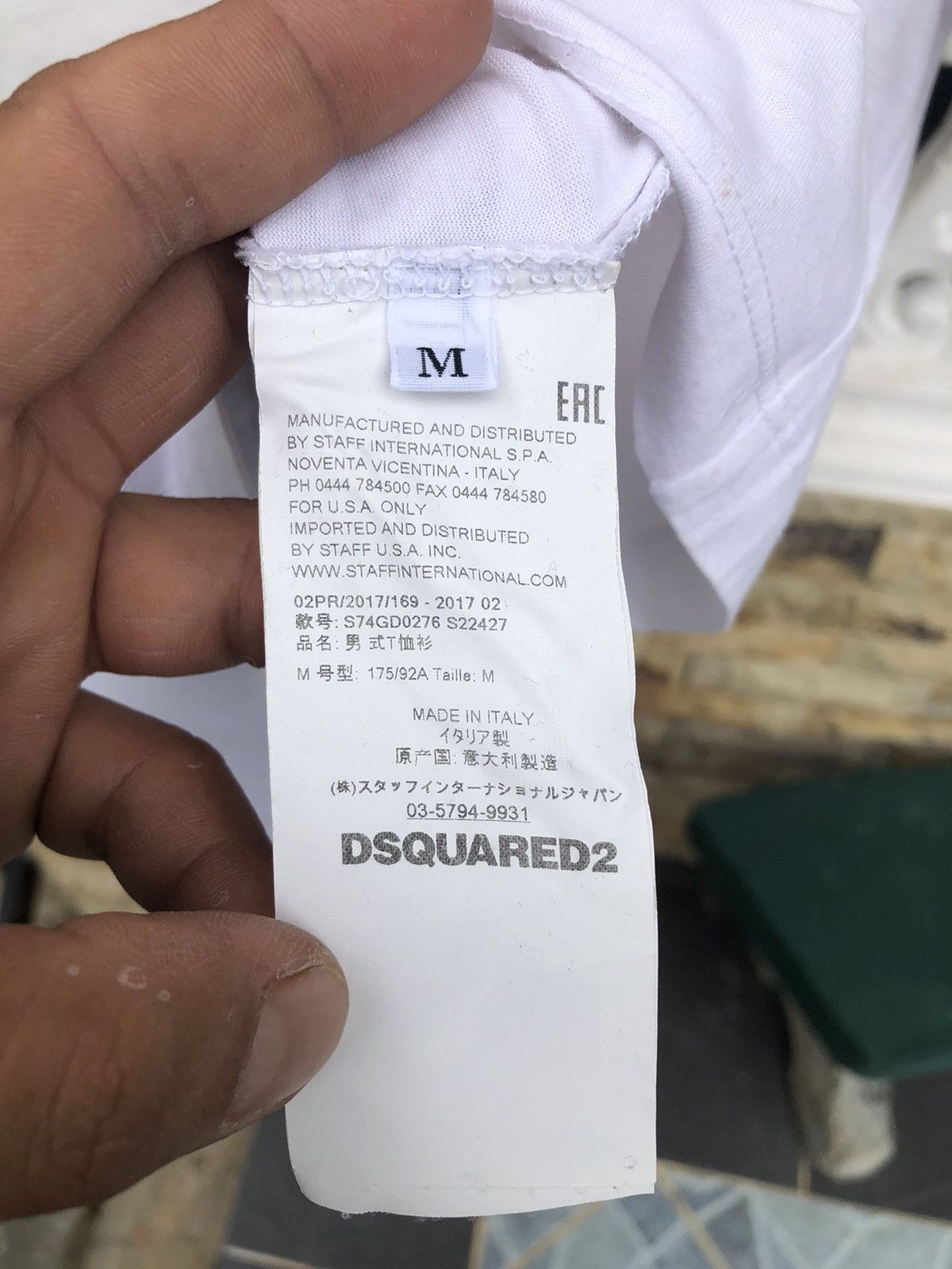 Dsquared2 × Vintage Last Drop🔥Rare🔥Vintage Dsquared2 Art T Shirt Size US M / EU 48-50 / 2 - 7 Thumbnail