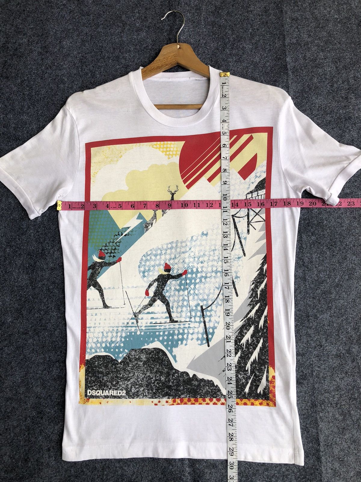 Dsquared2 × Vintage Last Drop🔥Rare🔥Vintage Dsquared2 Art T Shirt Size US M / EU 48-50 / 2 - 12 Thumbnail