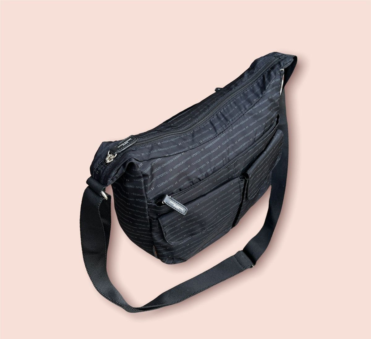 Hiroko Koshino Homme × Japanese Brand × Vintage VINTAGE HIROKO KOSHINO SPORTS SACHEL CROSSBODY BAG Size ONE SIZE - 6 Thumbnail
