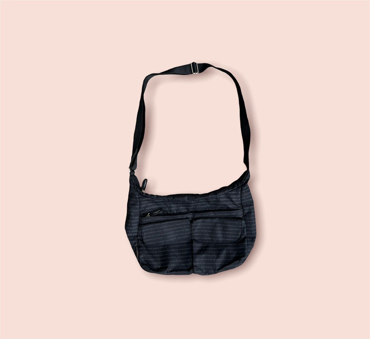 Hiroko Koshino Homme × Japanese Brand × Vintage VINTAGE HIROKO KOSHINO SPORTS SACHEL CROSSBODY BAG Size ONE SIZE - 1 Thumbnail